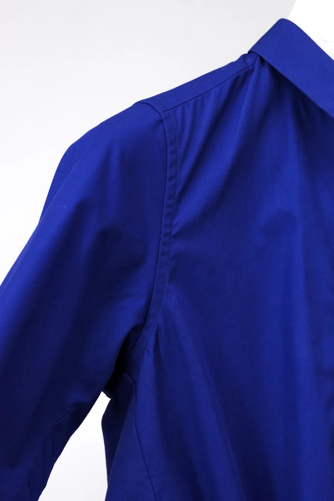Sacai Sacai Luck SS/15 Blue Drawstring Button Up Shirt Size S / US 4 / IT 40 - 4 Thumbnail