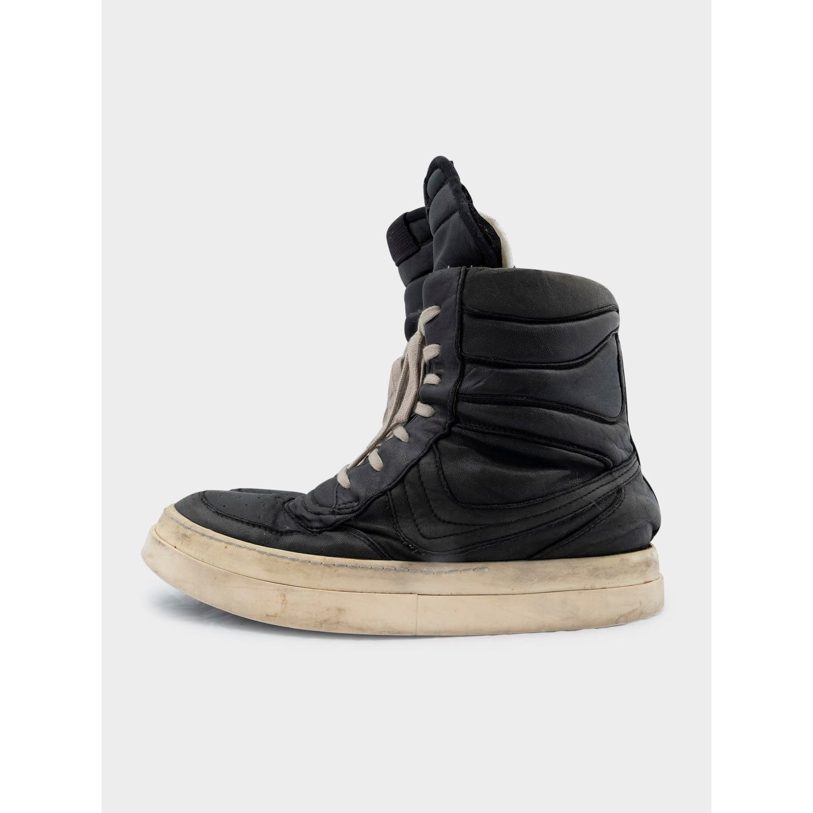 image of Rick Owens Aw06 Black Dunks Shoes, Men's (Size 8)