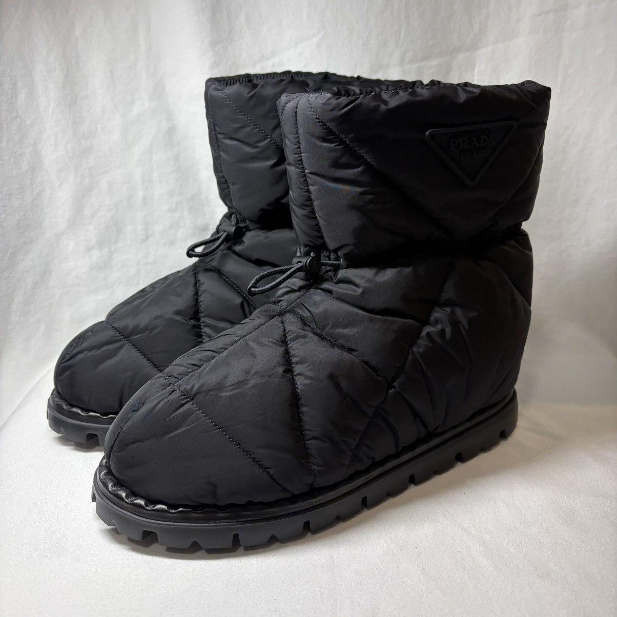Prada AUTHENTIC Prada Nylon Quilted Boots Size US 8.5 / IT 38.5 - 3 Thumbnail