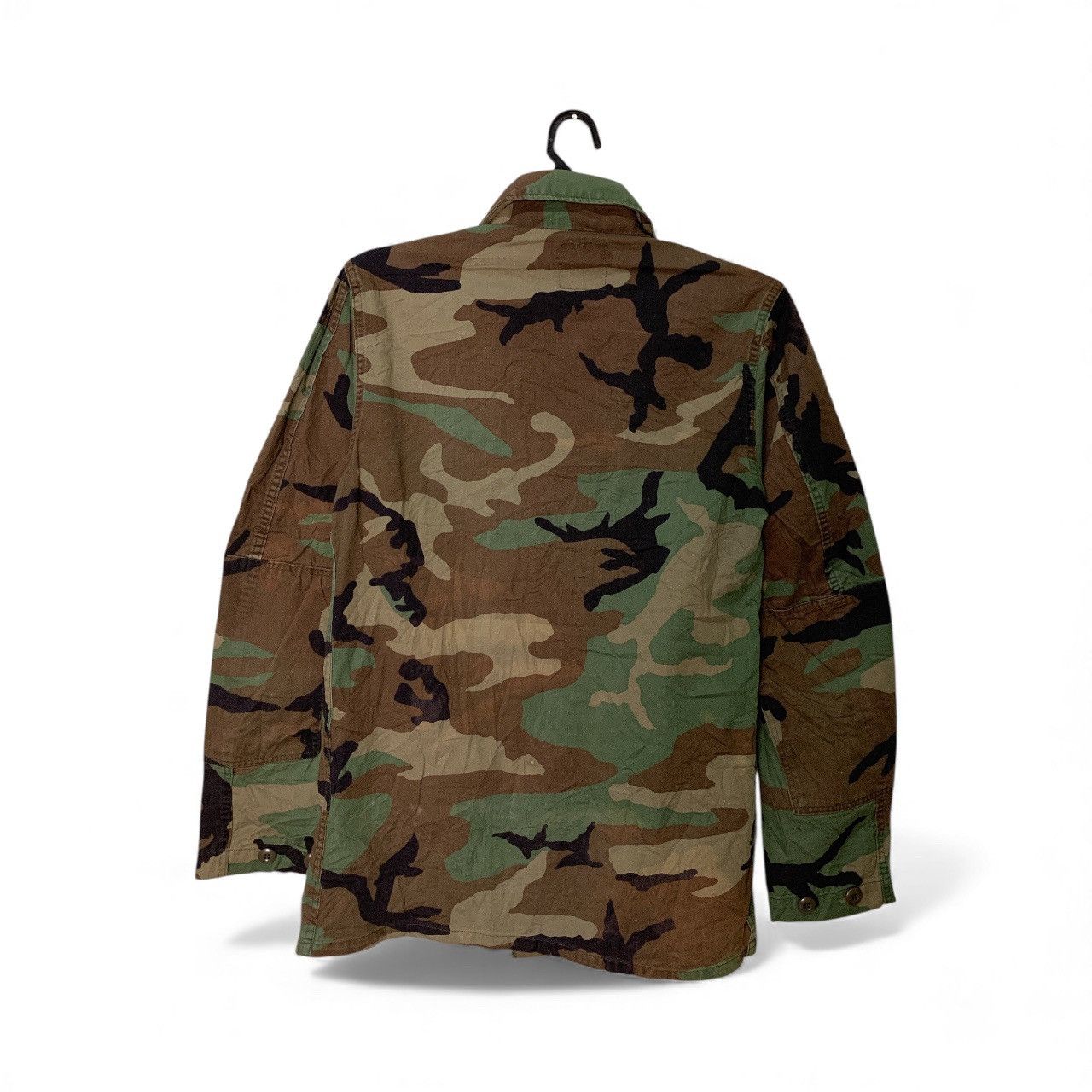 Other Vintage US Army BDU Woodland Camouflage Combat Uniform Shirt Size US S / EU 44-46 / 1 - 2 Thumbnail
