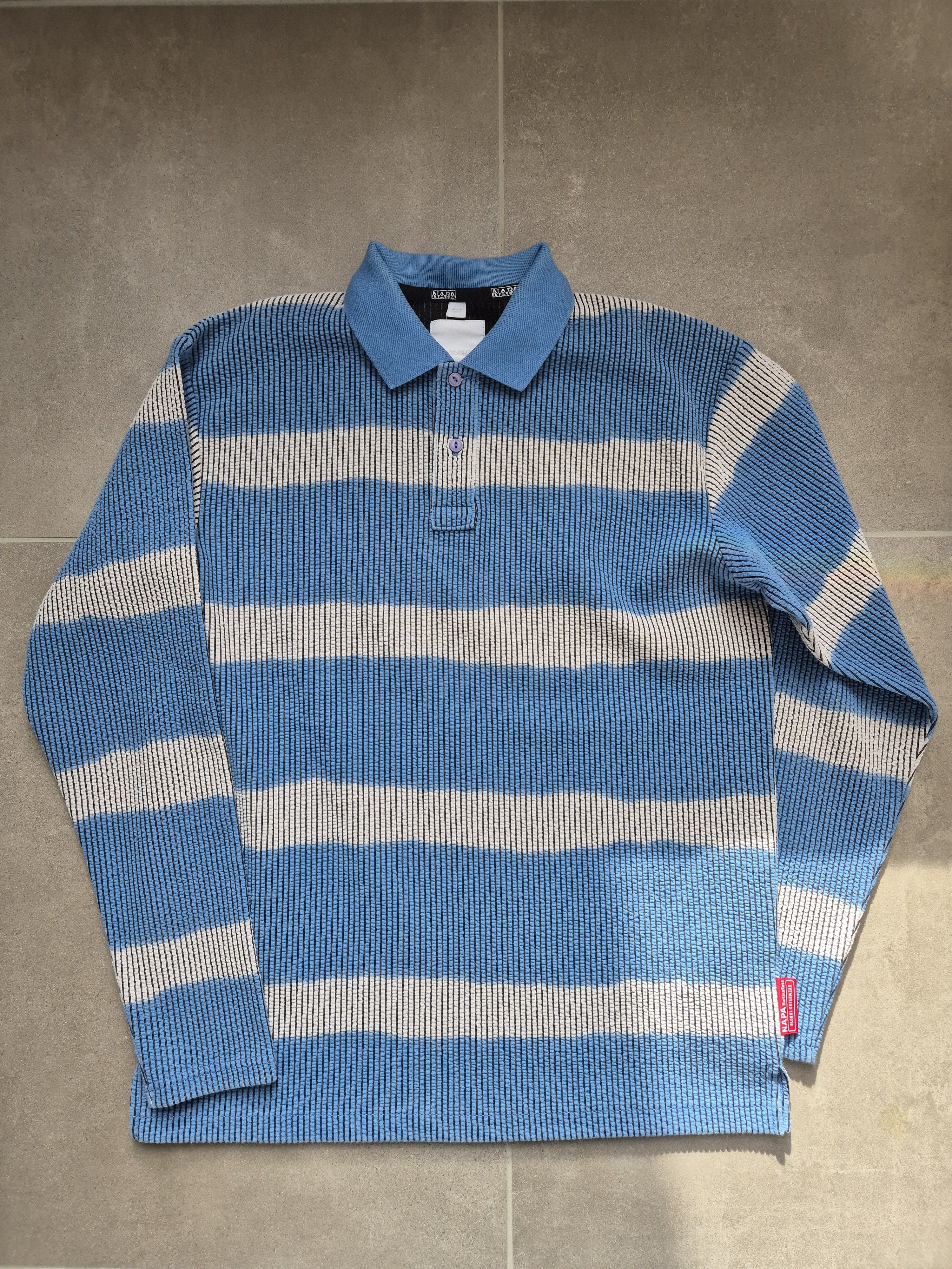 Martine Rose × Napapijri E-Lion Long Sleeve Polo Size US XS / EU 42 / 0 - 1 Thumbnail