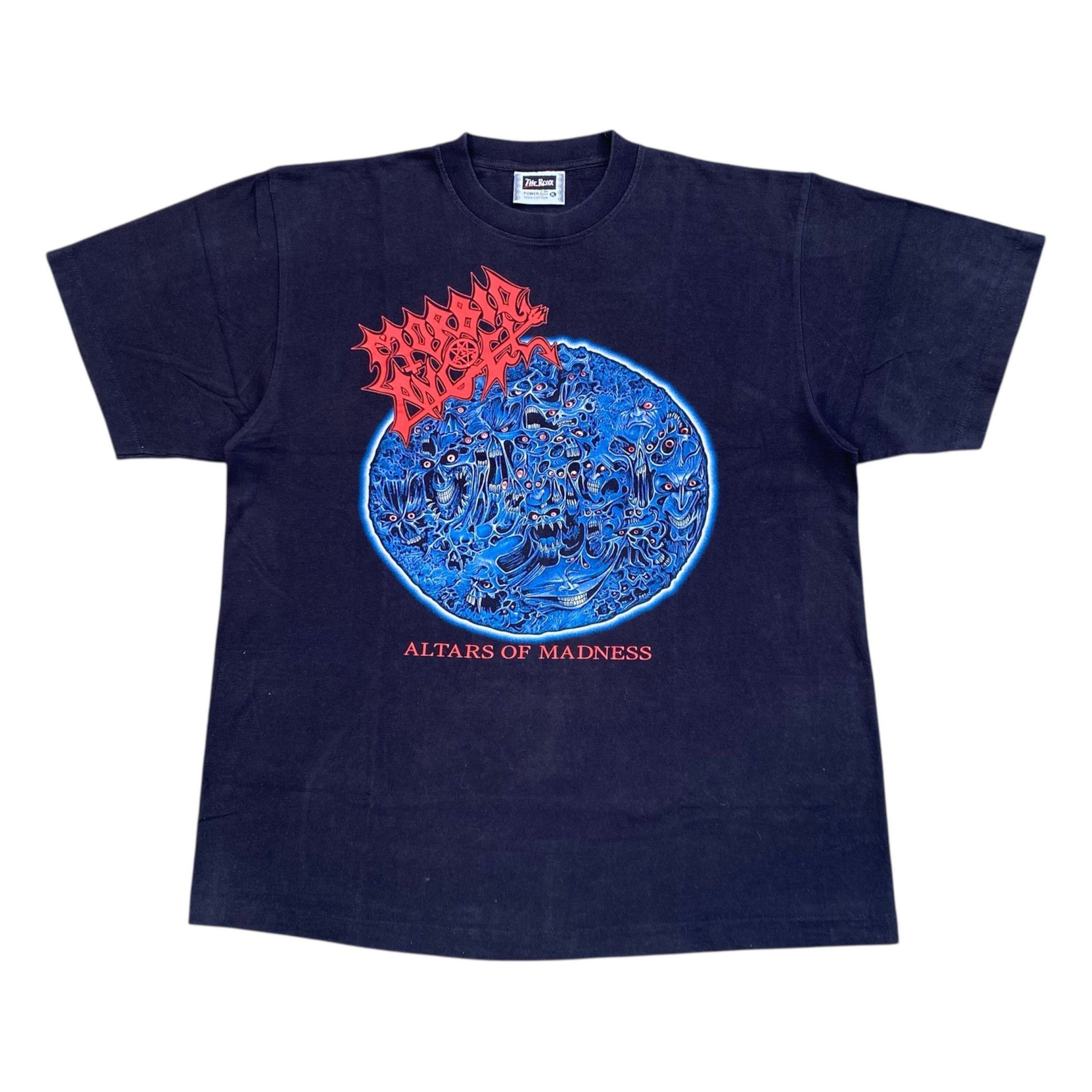 Vintage Vintage Morbid Angel 10 Years Of Madness Band T-Shirt Size US XL / EU 56 / 4 - 2 Thumbnail
