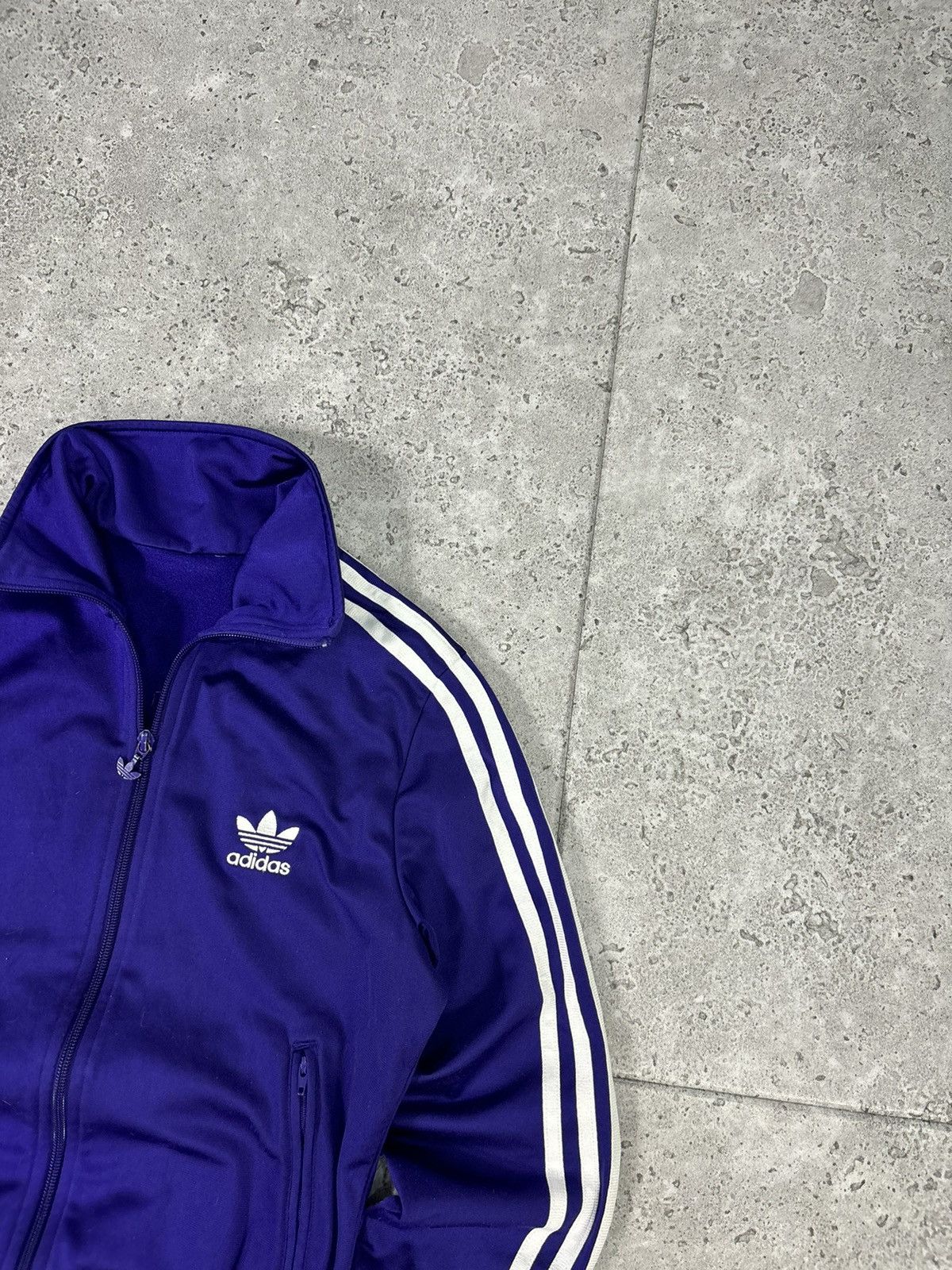 Adidas × Vintage Vintage Retro Zip Up Adidas Originals 3 Stripes Cropped Y2K Size US S / EU 44-46 / 1 - 4 Thumbnail