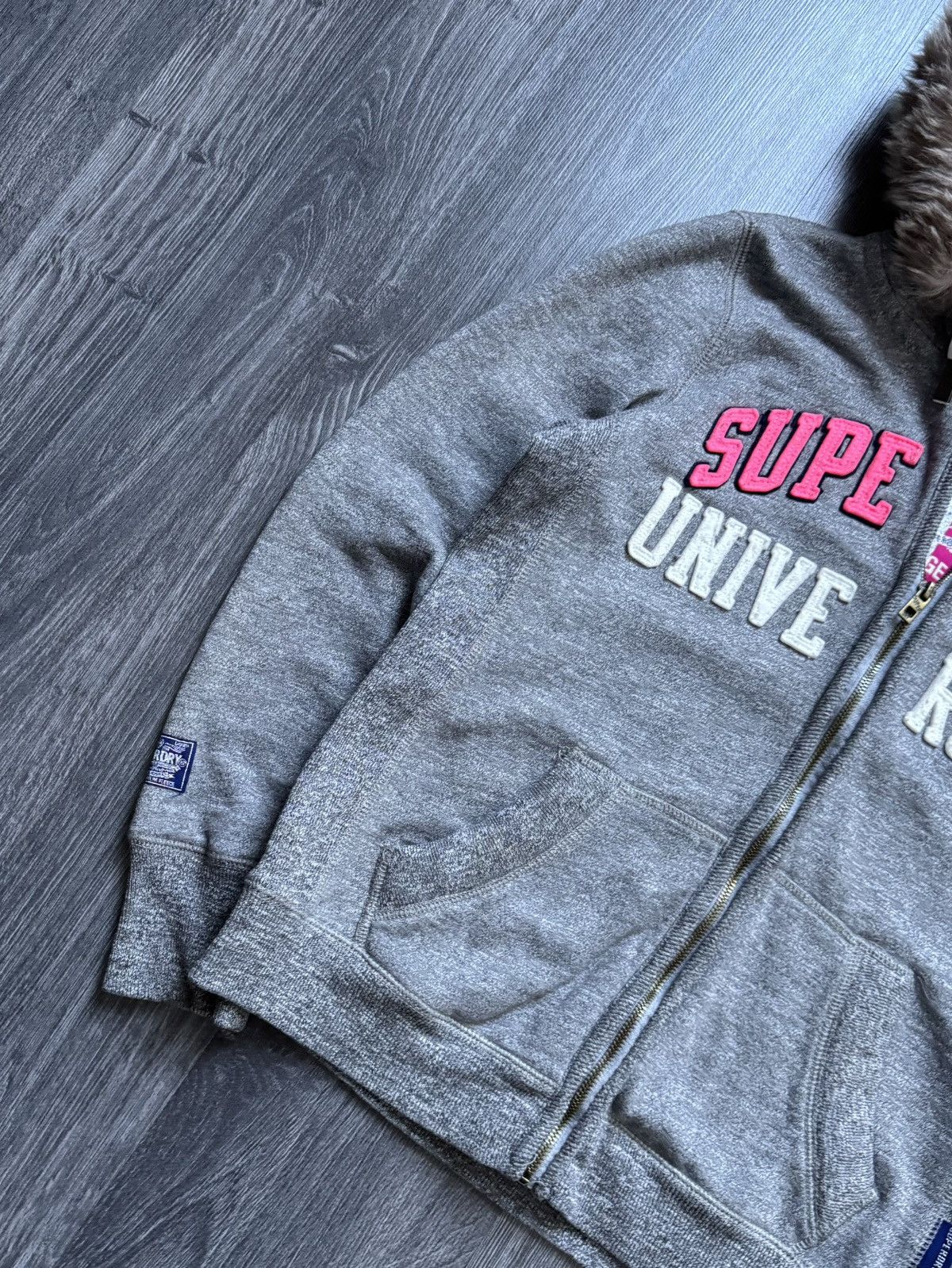 Superdry Vintage Super Dry Fur Hoodie Size US S / EU 44-46 / 1 - 3 Thumbnail