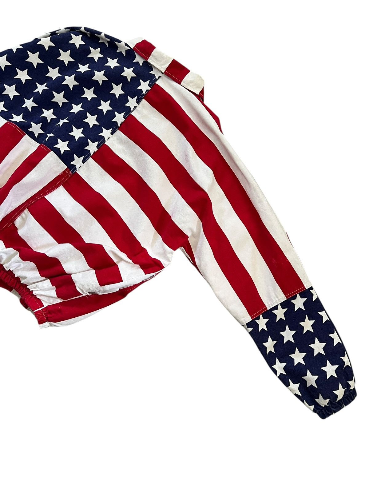 Vintage Vintage 90s Flag Wear 🇺🇸 Bomber Jacket Size US XL / EU 56 / 4 - 8 Thumbnail