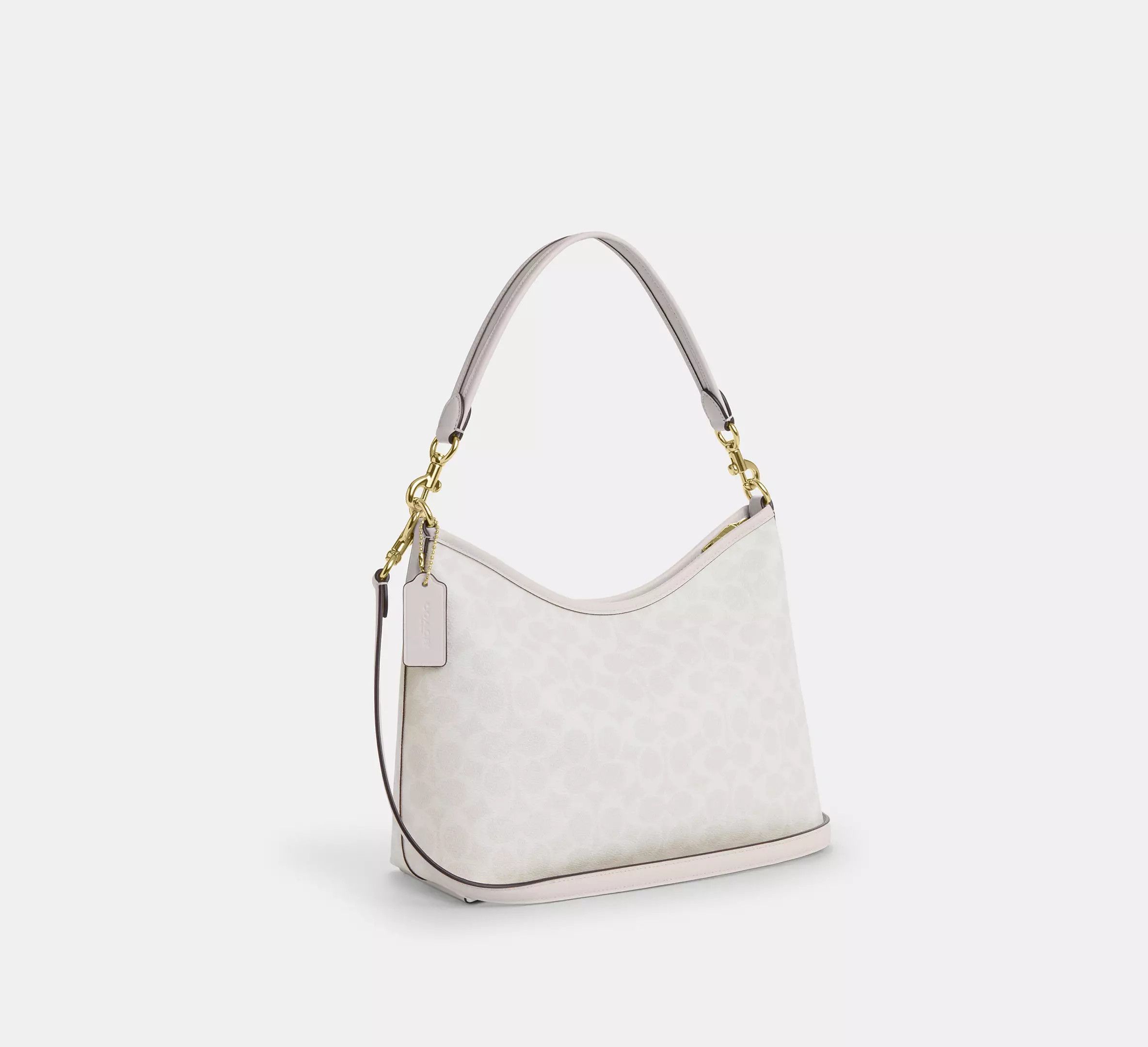 Coach Laurel Shoulder Bag In Signature Canvas CV975 Size ONE SIZE - 8 Thumbnail