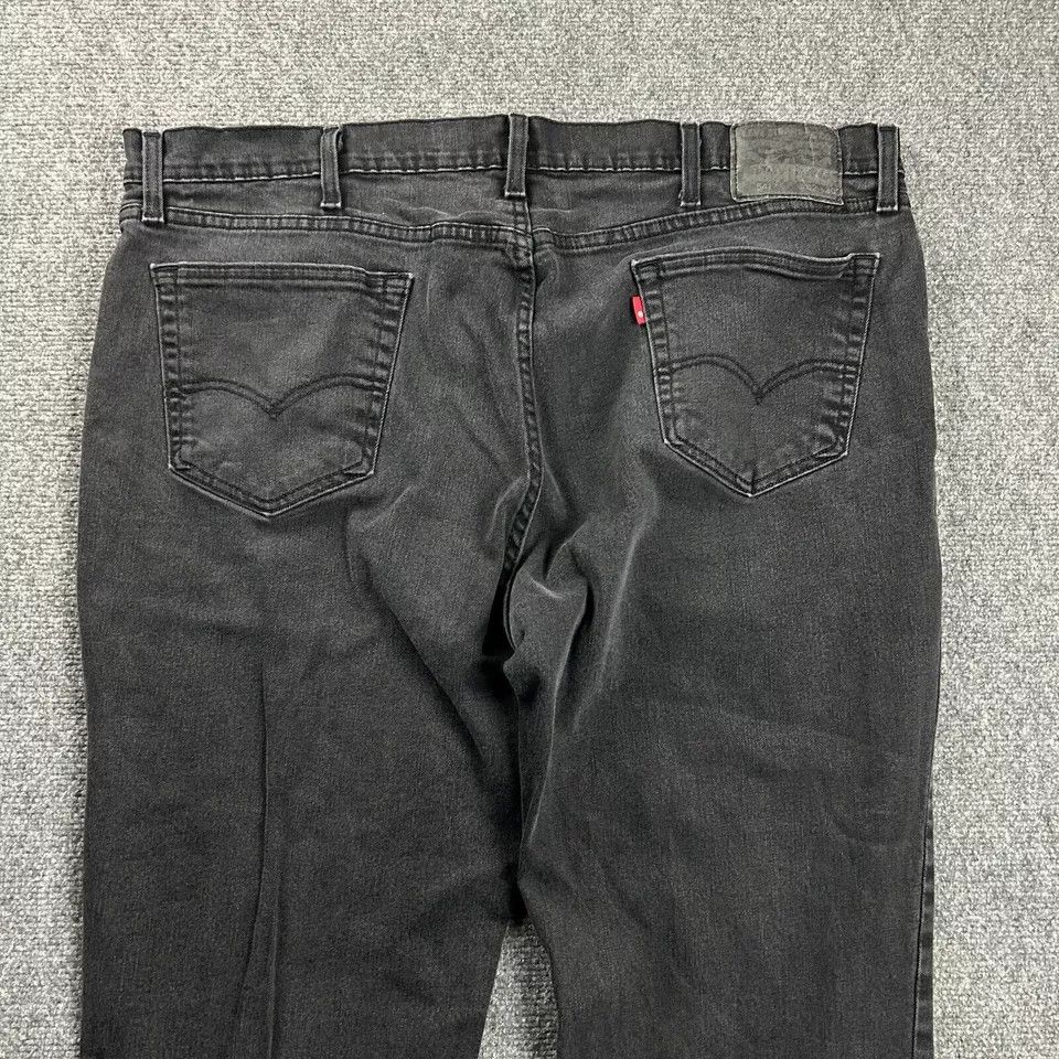 Levi's Levi's Jeans Mens 42x29 Black Denim 541 Skinny Distressed Size US 42 / EU 58 - 7 Thumbnail