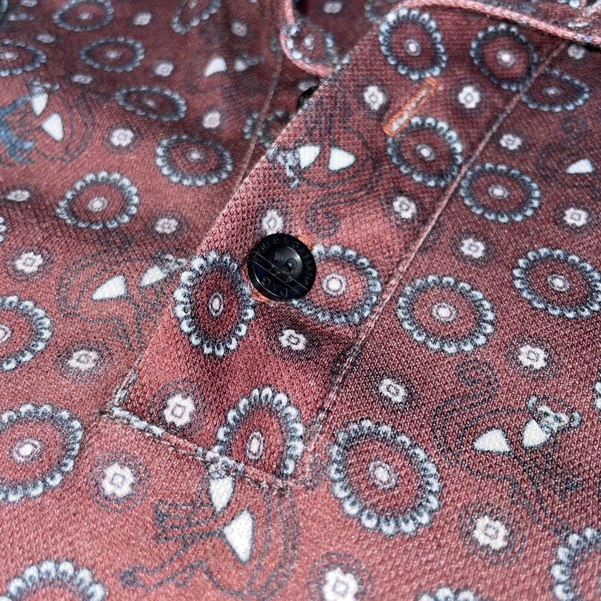 Dolce & Gabbana Dolce Gabbana Rare Printed Polo Shirt Size US L / EU 52-54 / 3 - 4 Thumbnail