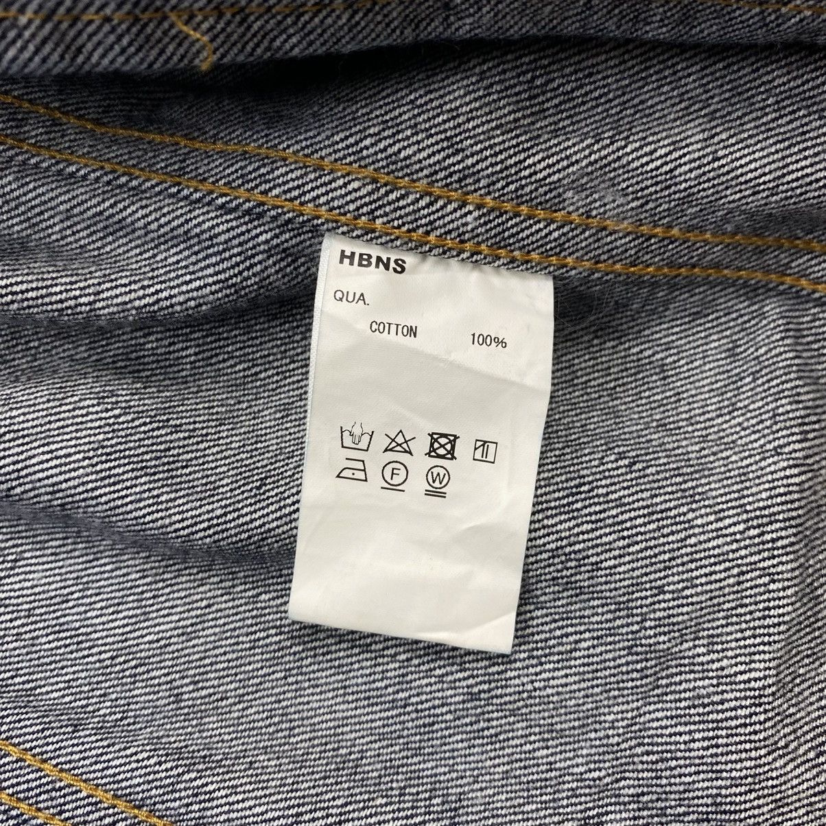 Japanese Brand Hbns bikers denim jacket Size US XL / EU 56 / 4 - 8 Thumbnail
