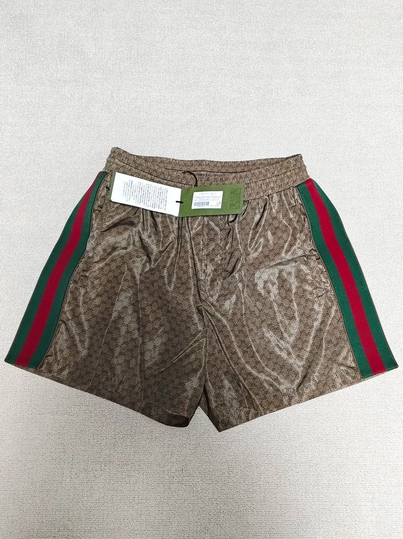 Gucci Logo Print Casual Shorts-dmc