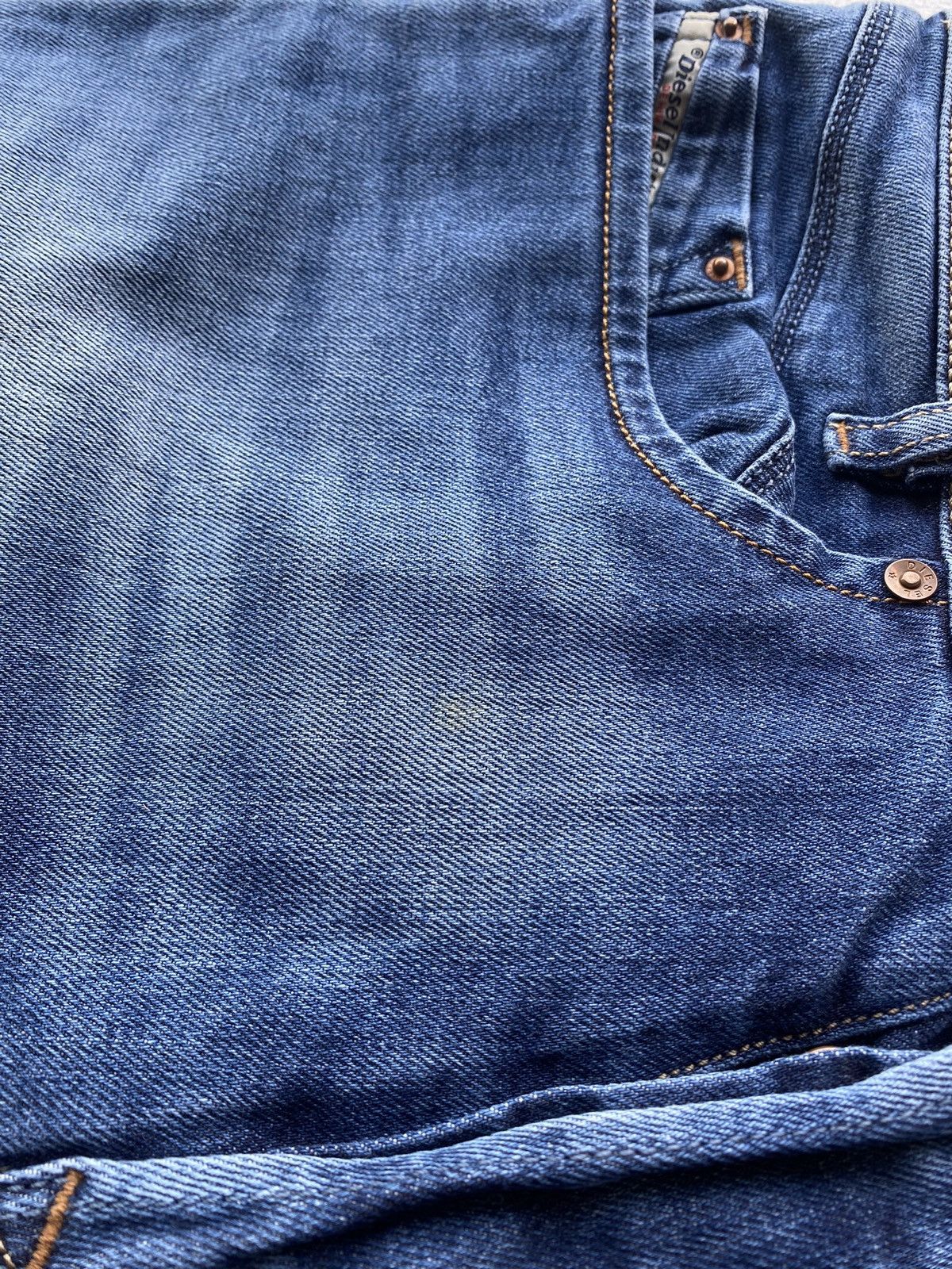 Diesel × Vintage 🔥Punk Opium Diesel Blue Mens Jeans 32 regular slim tapered Size US 32 / EU 48 - 14 Thumbnail