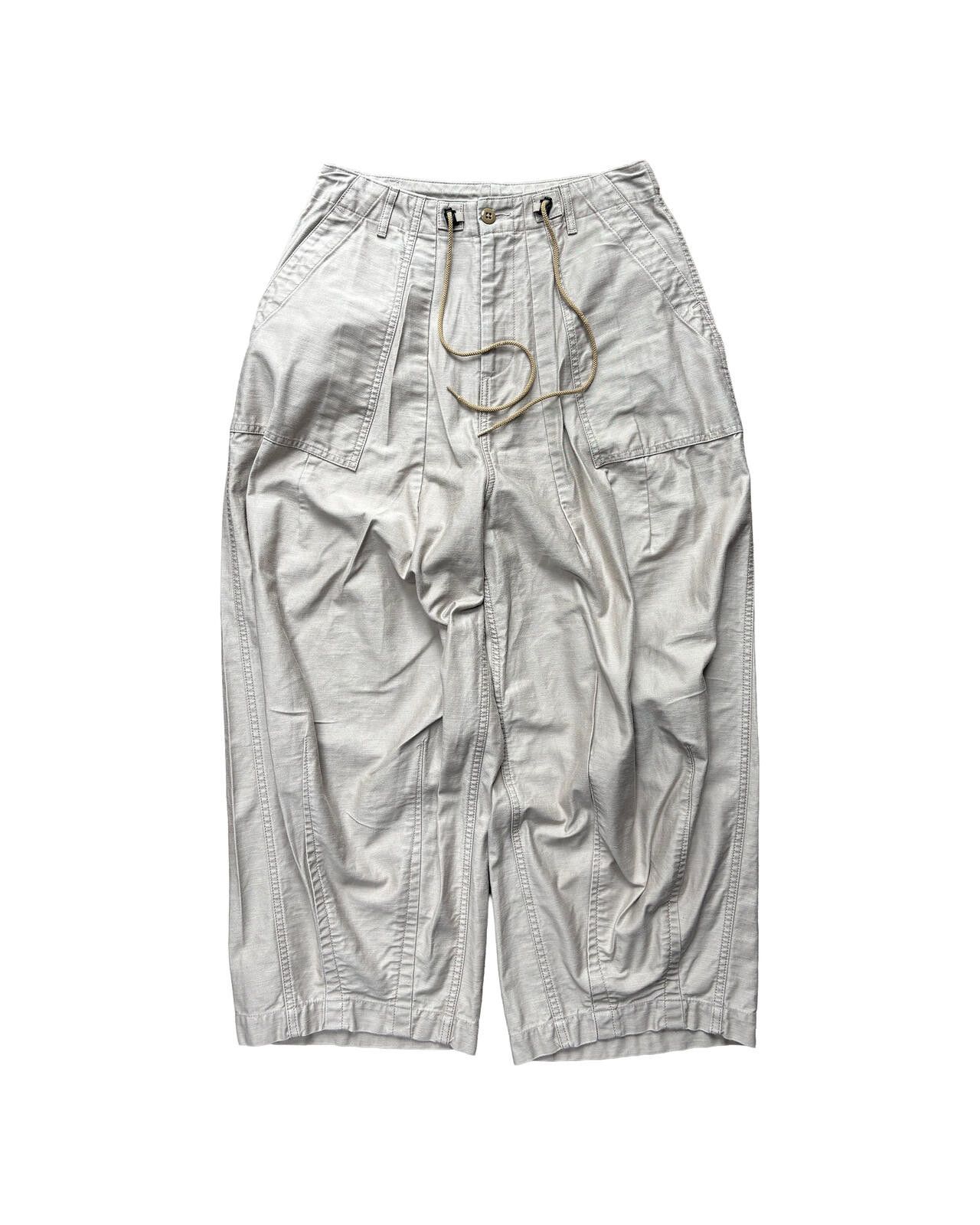 Needles Needles HD Fatigued Pants Beige Japan Size US 28 / EU 44 - 1 Thumbnail