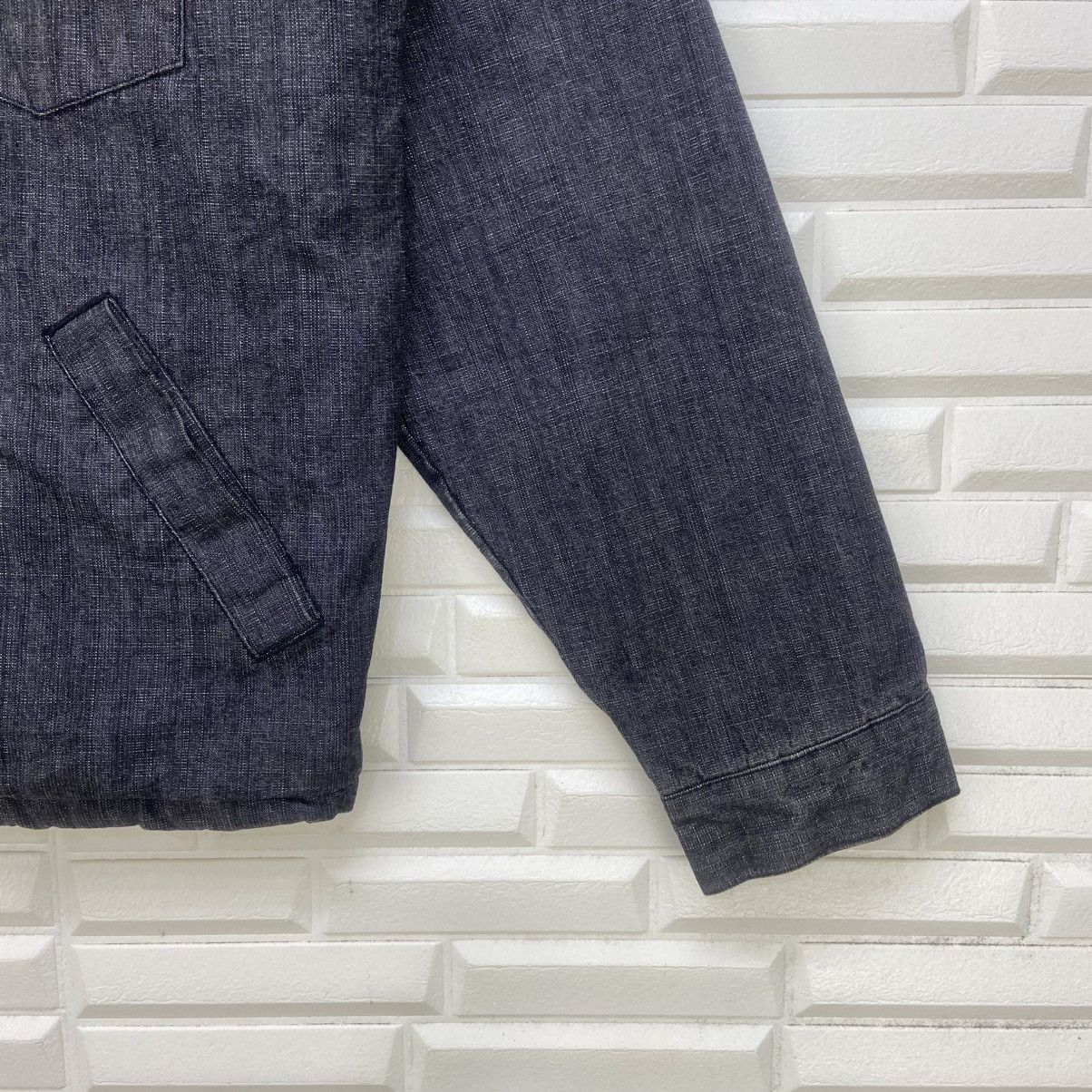 Japanese Brand Vintage Never Seen Thing Sherpa Trucker Denim Jacket Size US M / EU 48-50 / 2 - 6 Thumbnail