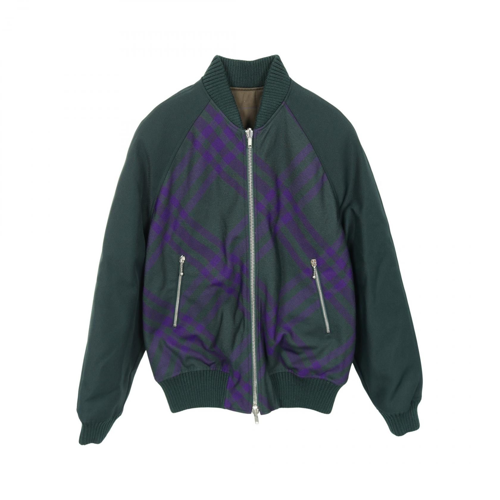 Burberry Burberry Burberry Wool Polyester Blouson Textile Outerwear DUTY FREE for USA Size ONE SIZE - 1 Thumbnail