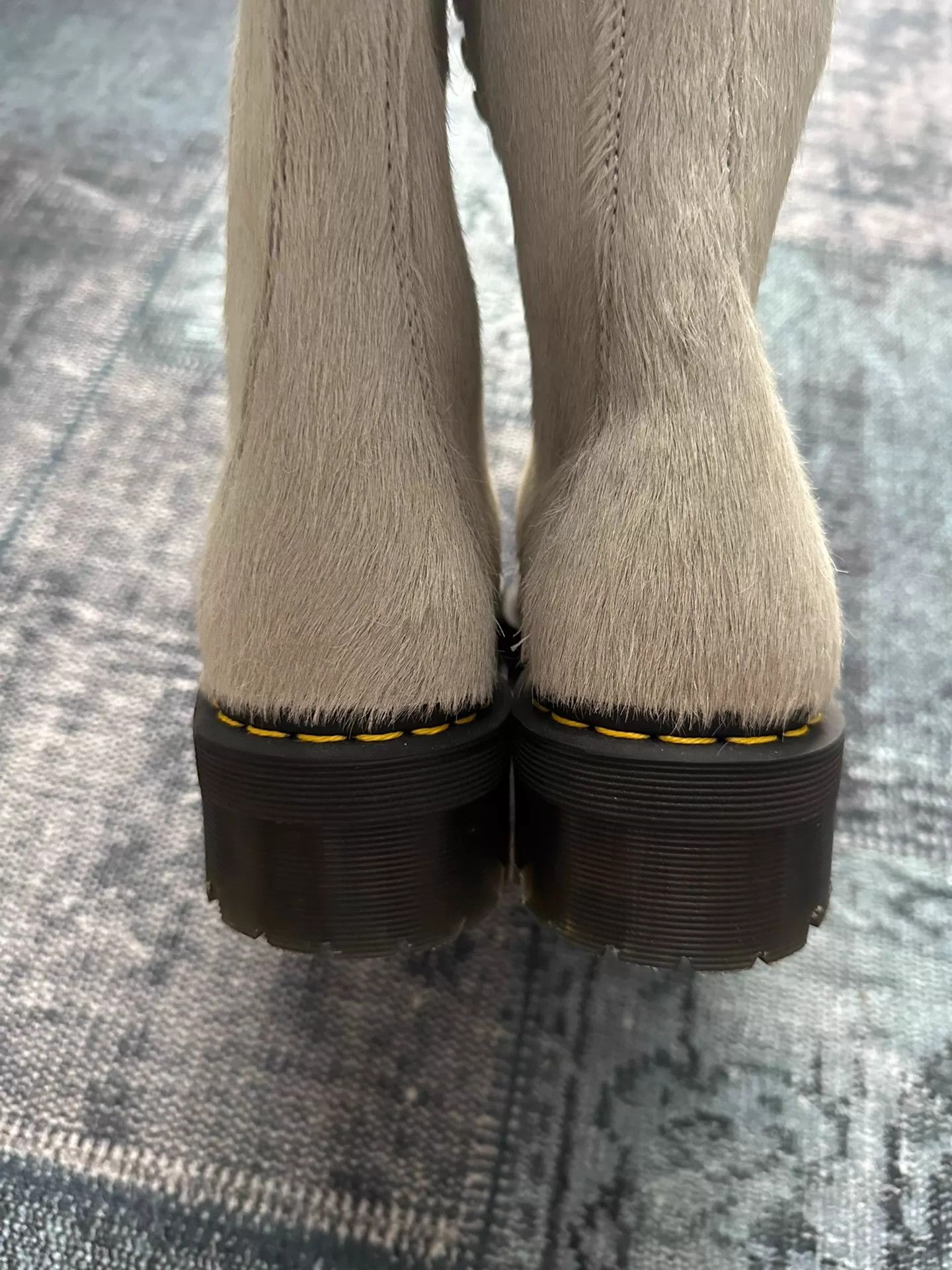 Rick Owens Rick Owens x Dr. Martens Horsehair Riding 41,42 New Size US 8 / EU 41 - 4 Thumbnail