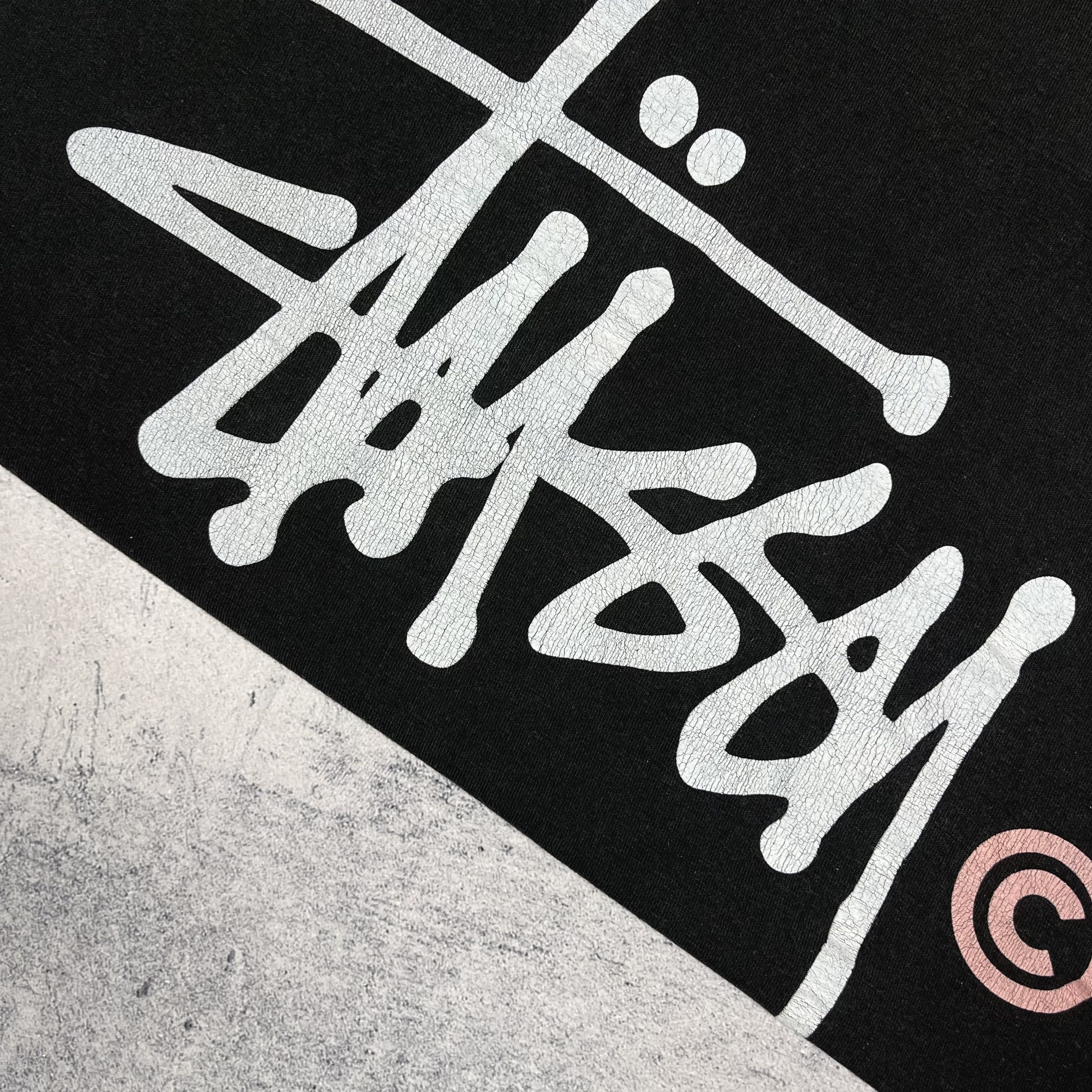 Stussy Vintage Stussy Graffiti Big Logo T Shirt 00’s Size US M / EU 48-50 / 2 - 6 Thumbnail