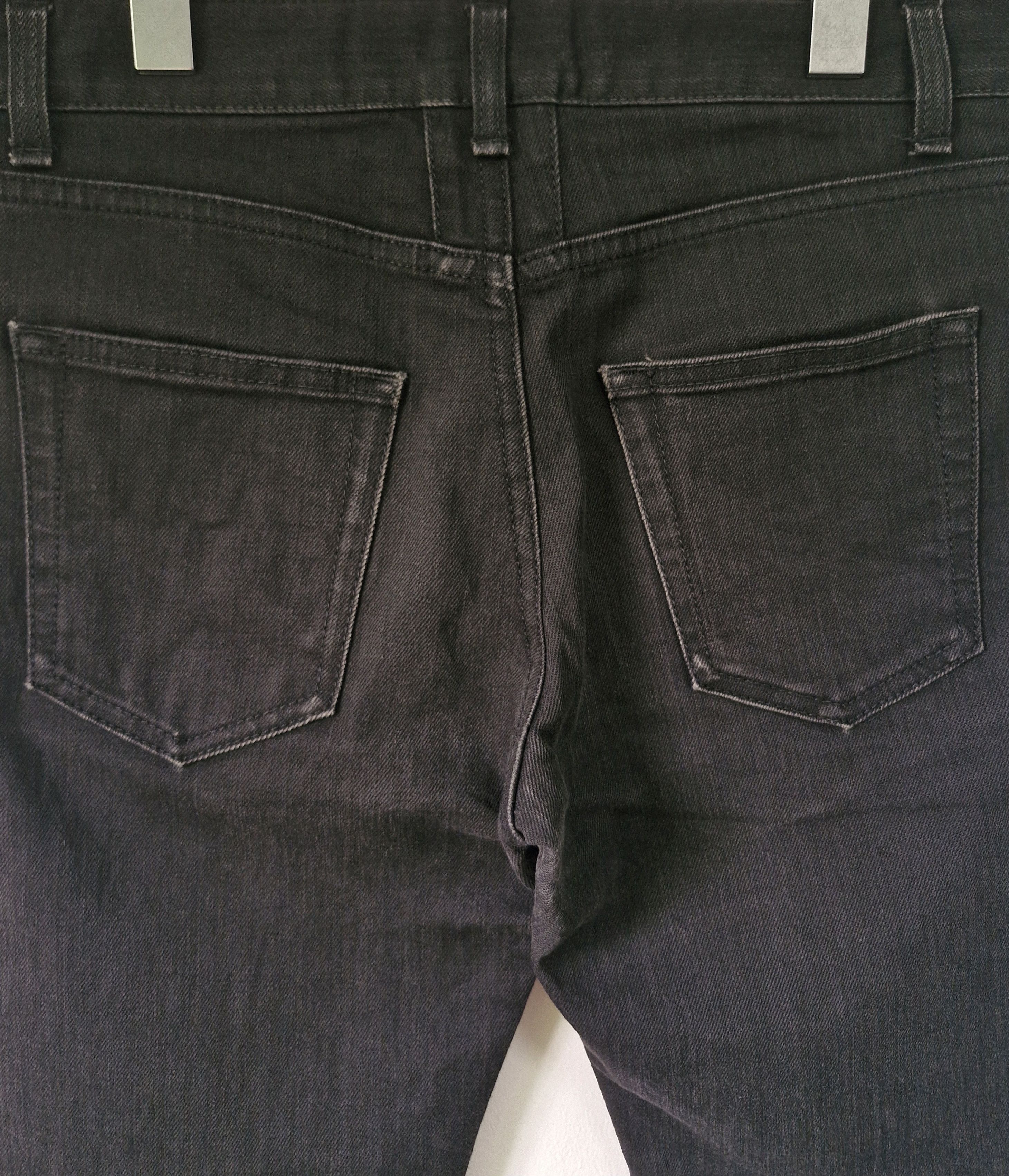 Saint Laurent Paris SS15 Black Flare D09 Denim Jeans Size US 28 / EU 44 - 5 Thumbnail