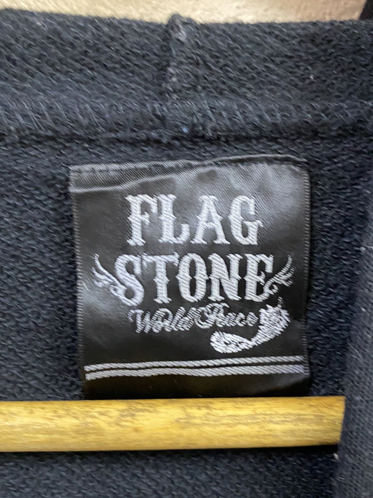 Japanese Brand Vtg Flag Stone Skull Hoodie Size US S / EU 44-46 / 1 - 8 Thumbnail