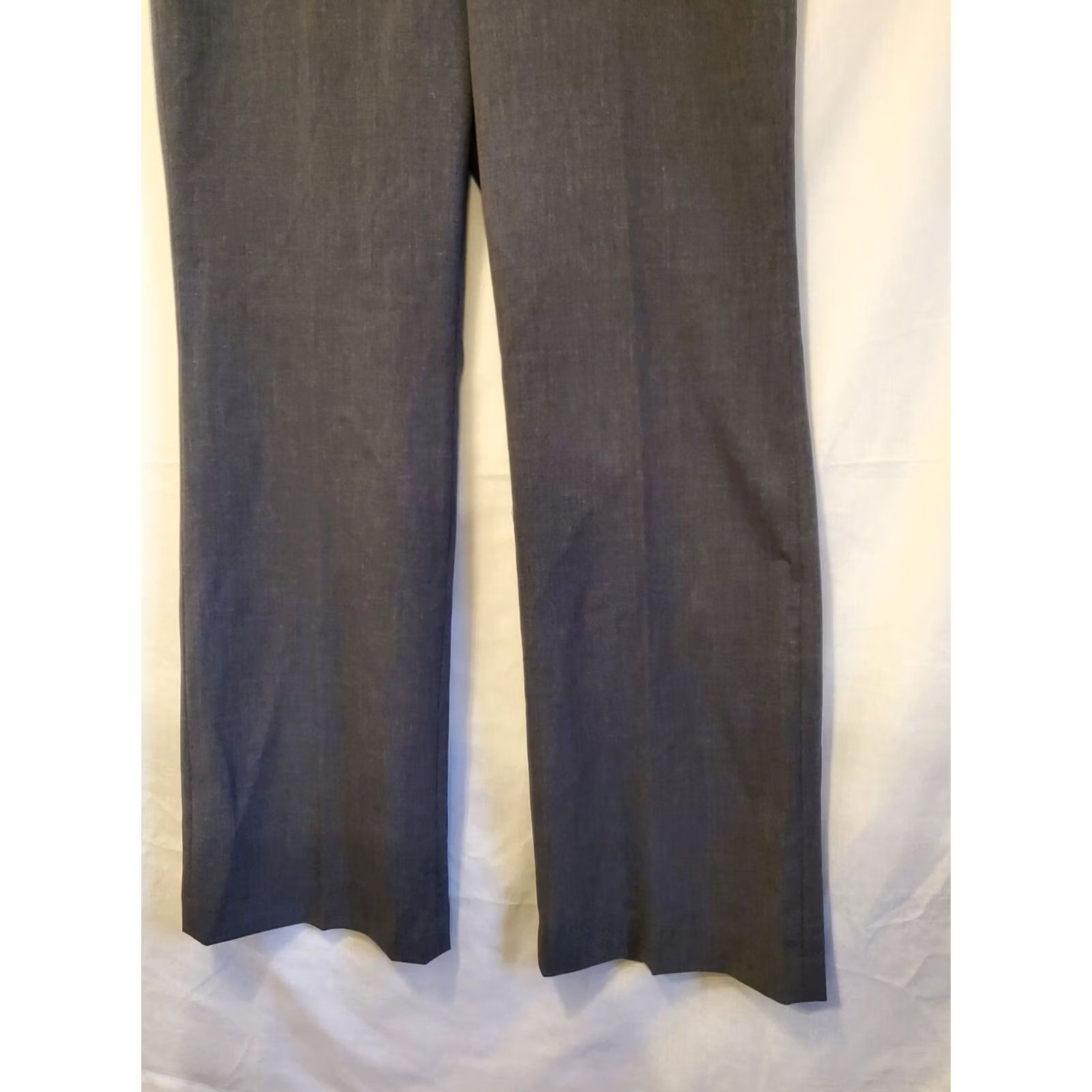 Charter Club Charter Club Tummy Slimming Wide Leg Pants Dark Grey Womens Sz 12 Office Size 34" / US 12 / IT 48 - 2 Thumbnail