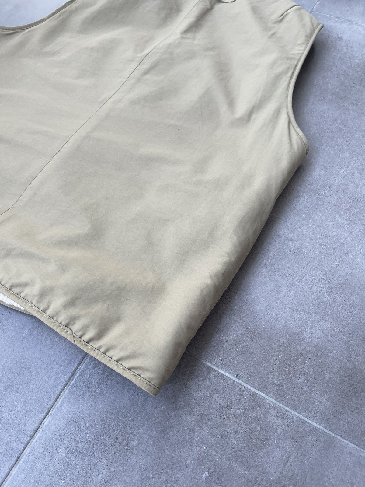 Allsaints !DS! SS23 Allsaints Vibo Reversible Technical Beige Vest Size US M / EU 48-50 / 2 - 16 Thumbnail