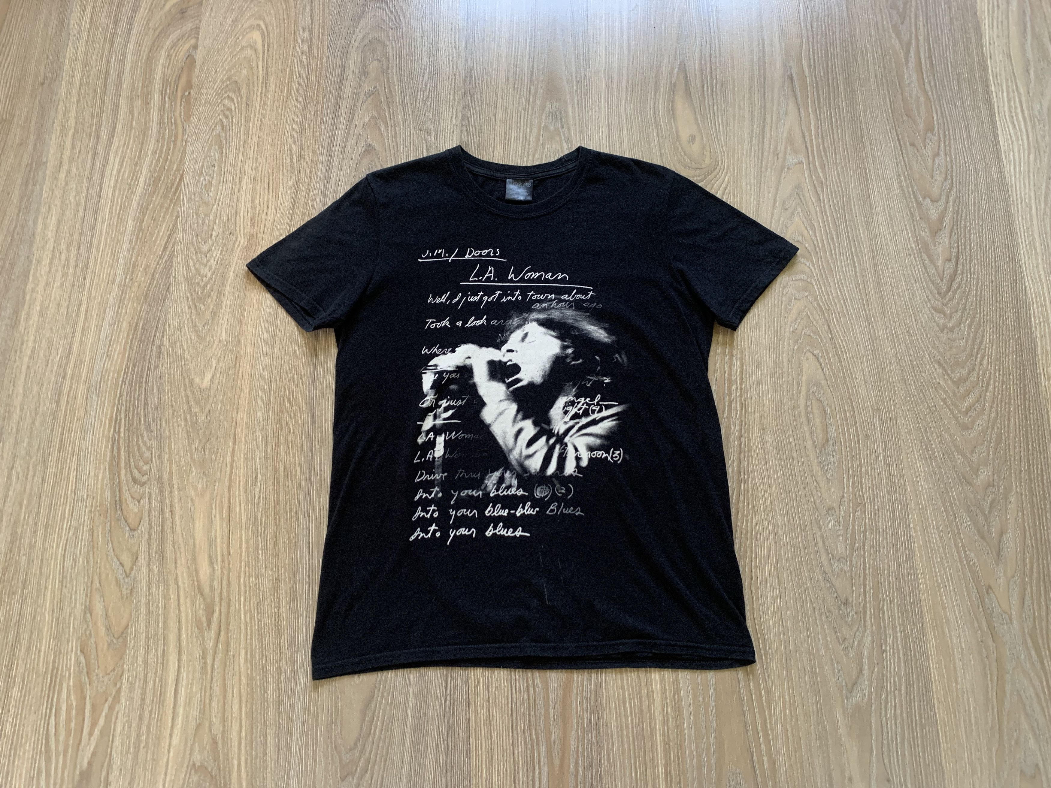 Band Tees × Bravado Bravado The Doors LA Woman Jim Morrison T Shirt Size US M / EU 48-50 / 2 - 1 Thumbnail