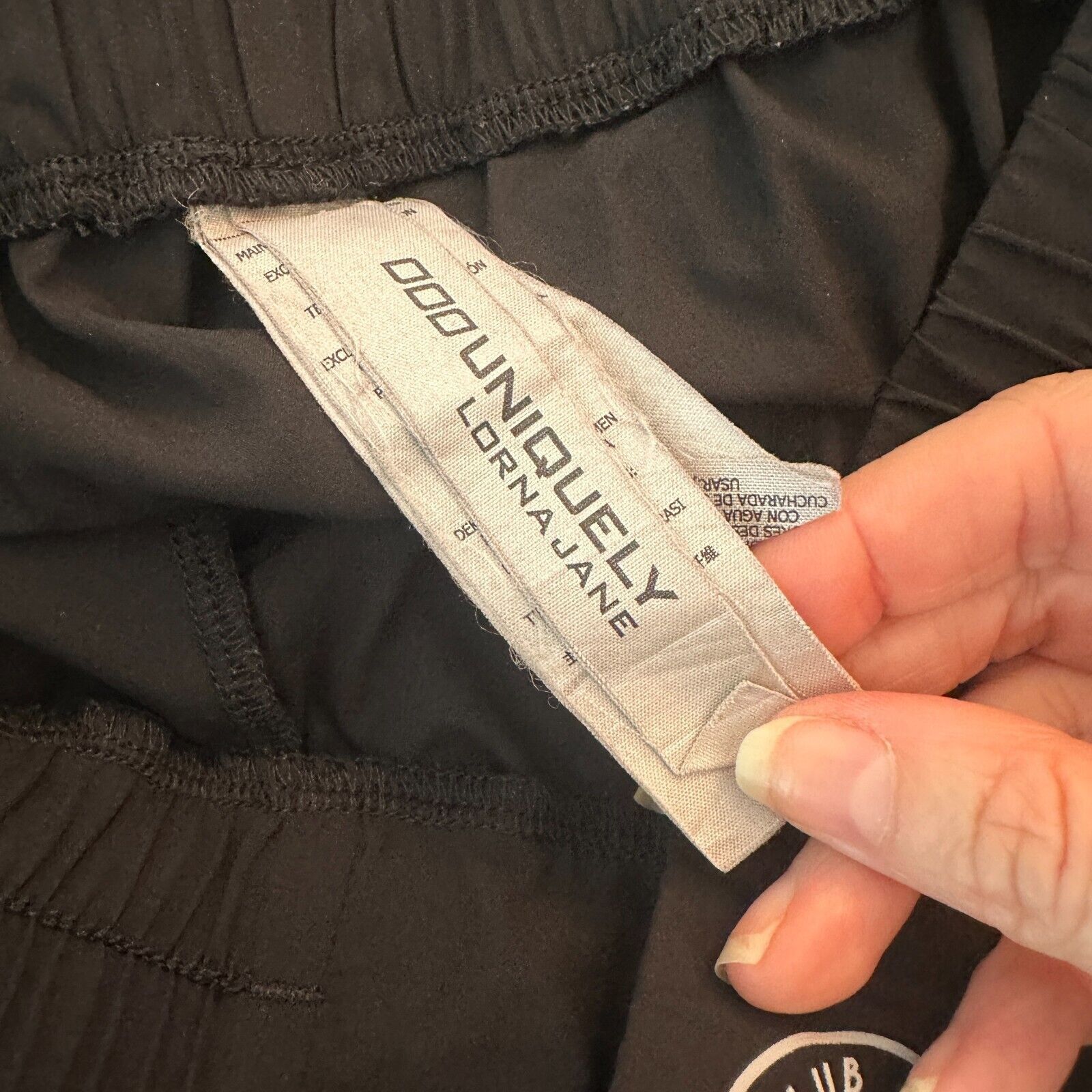 Other Uniquely Lorna Jane Jet Black Active Club Jogger Pants S Size 27" / US 4 / IT 40 - 8 Thumbnail