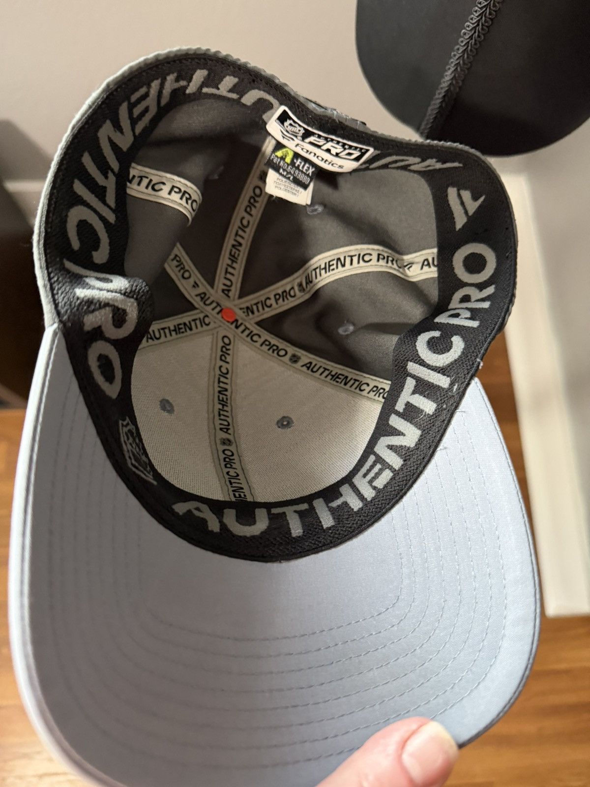 Other Fanatics Charcoal Detroit Red Wings Authentic Pro Hat Size ONE SIZE - 5 Thumbnail