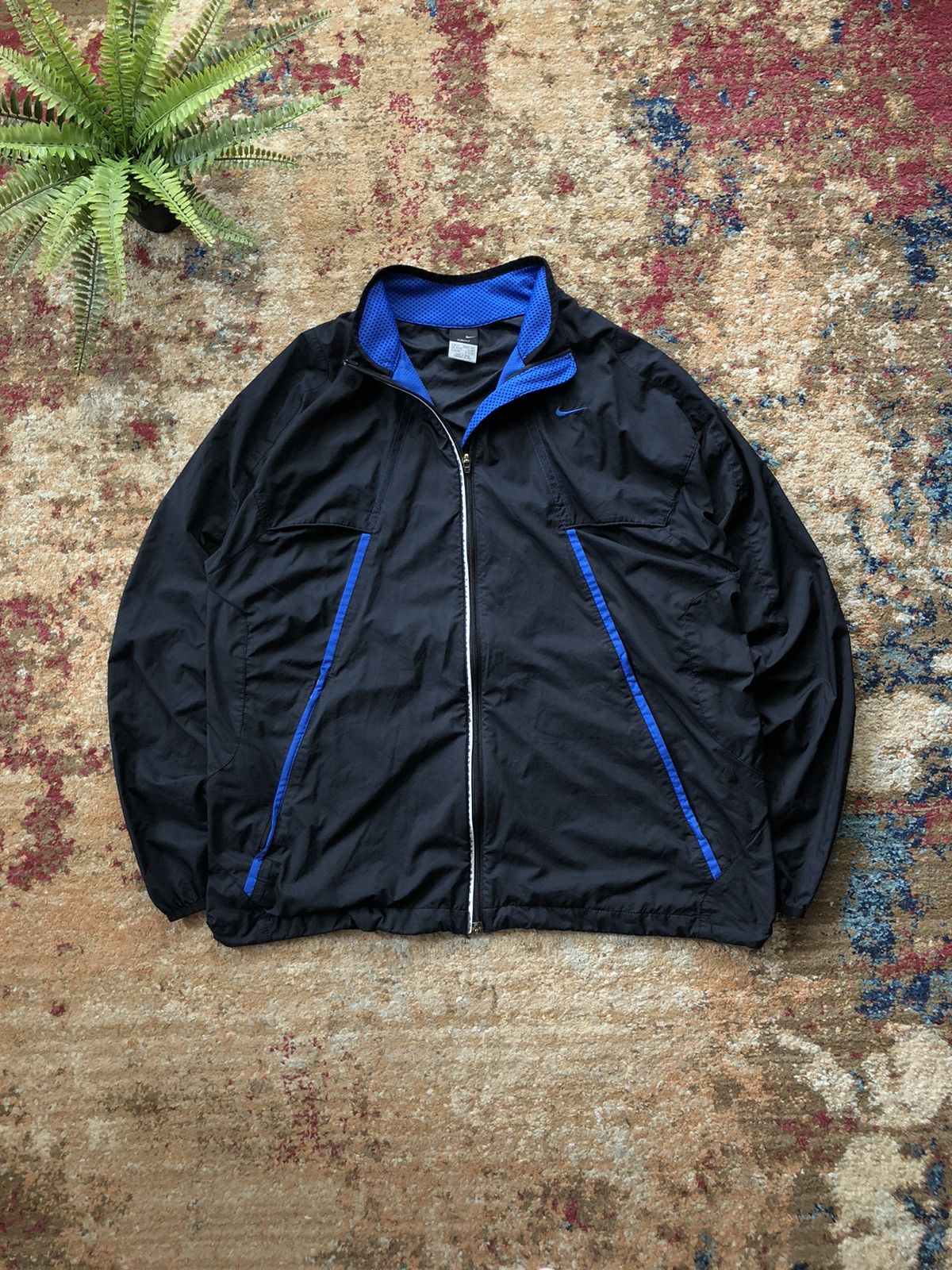 🔊 NIKE CLIMAFIT RETRO TRACK JACKET SWOOSH LOGO Y2K 90’s