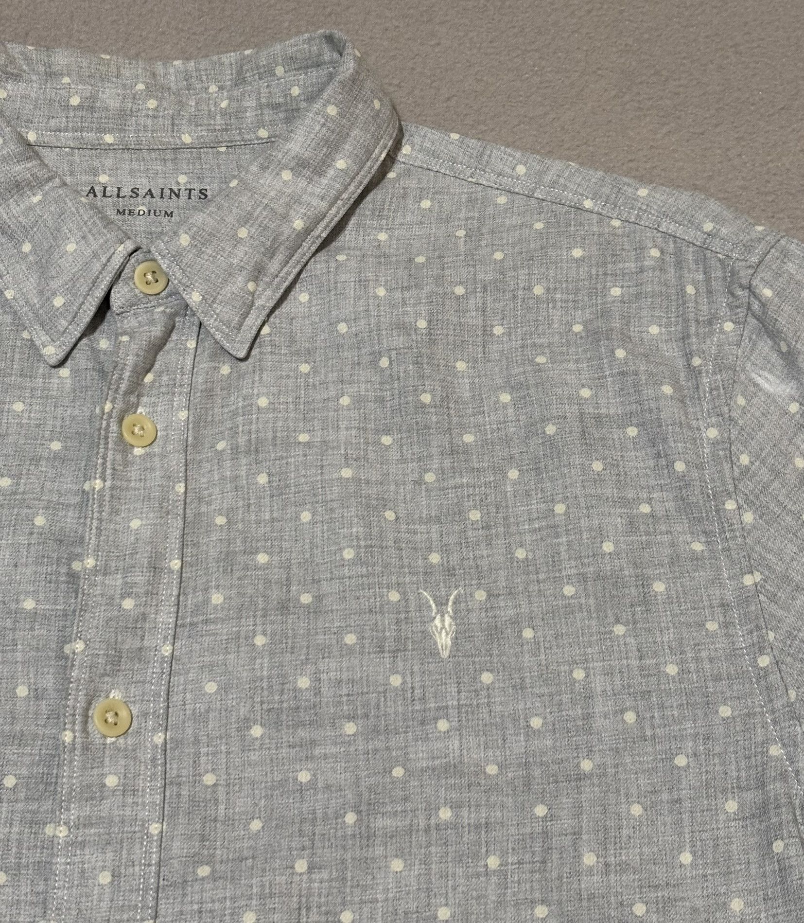 Allsaints Allsaints Gray shirt size M Size US M / EU 48-50 / 2 - 6 Thumbnail