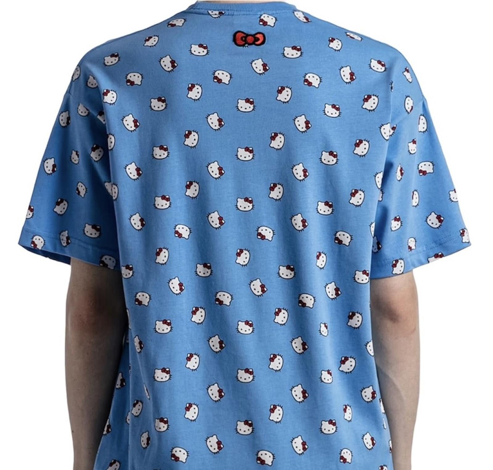 Nike Nike x Hello Kitty All Over Print T-Shirt - Blue - XXL Size US XXL / EU 58 / 5 - 5 Thumbnail
