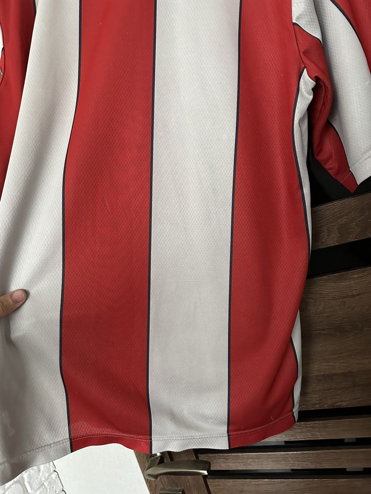 Asics 1996/1997 Stoke City Asics Vintage Soccer Jersey T-Shirt Kit Size US XL / EU 56 / 4 - 19 Thumbnail