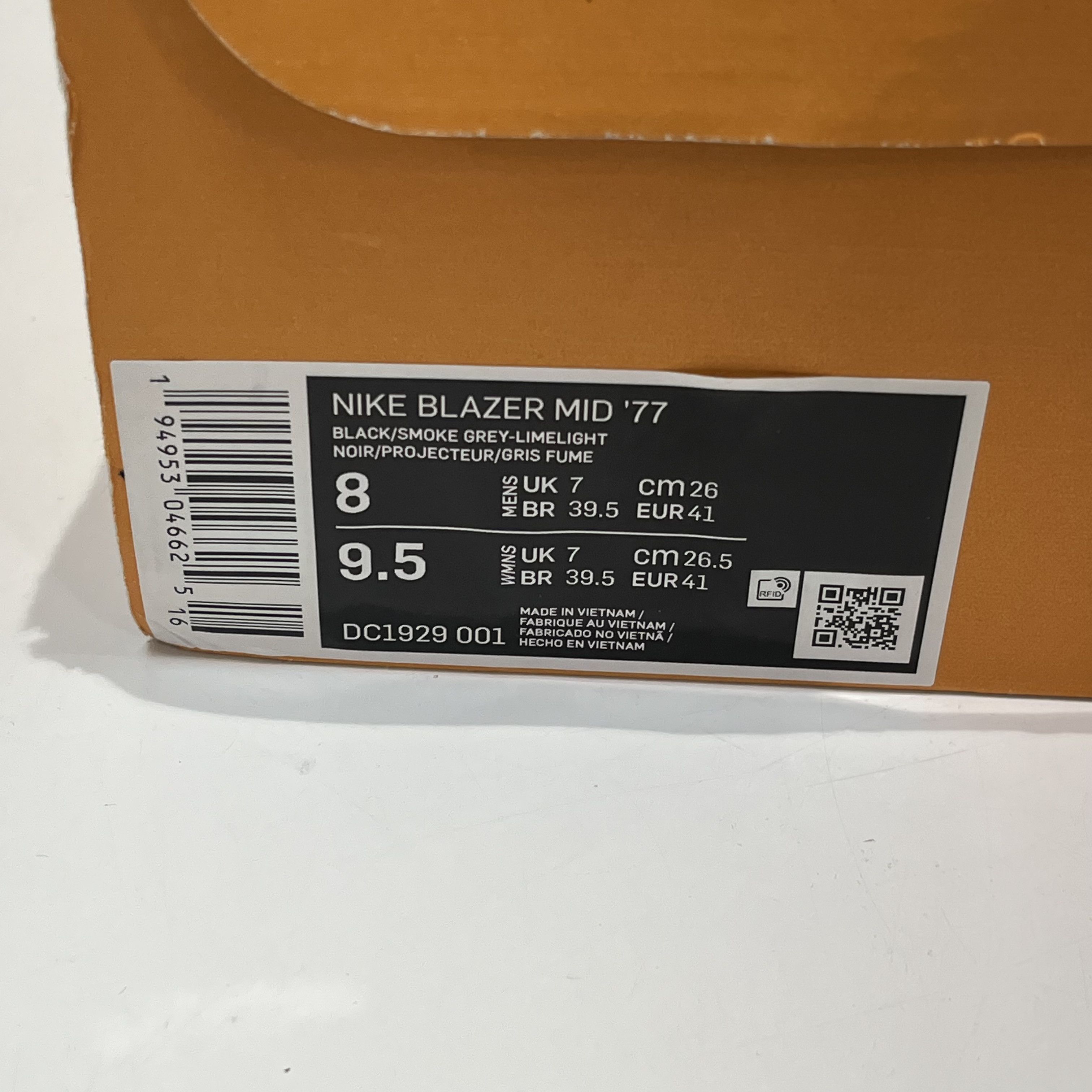 Nike Nike Blazer Mid 77 Spider Web Halloween 2020 Size US 8 / EU 41 - 8 Thumbnail