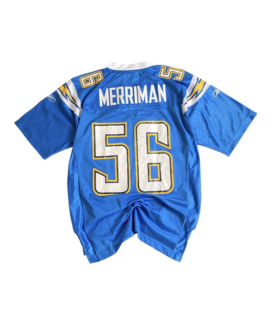 NFL × Reebok San Diego Chargers Shawn Merriman #56 Jersey Baby Blue Pro Size US M / EU 48-50 / 2 - 2 Thumbnail