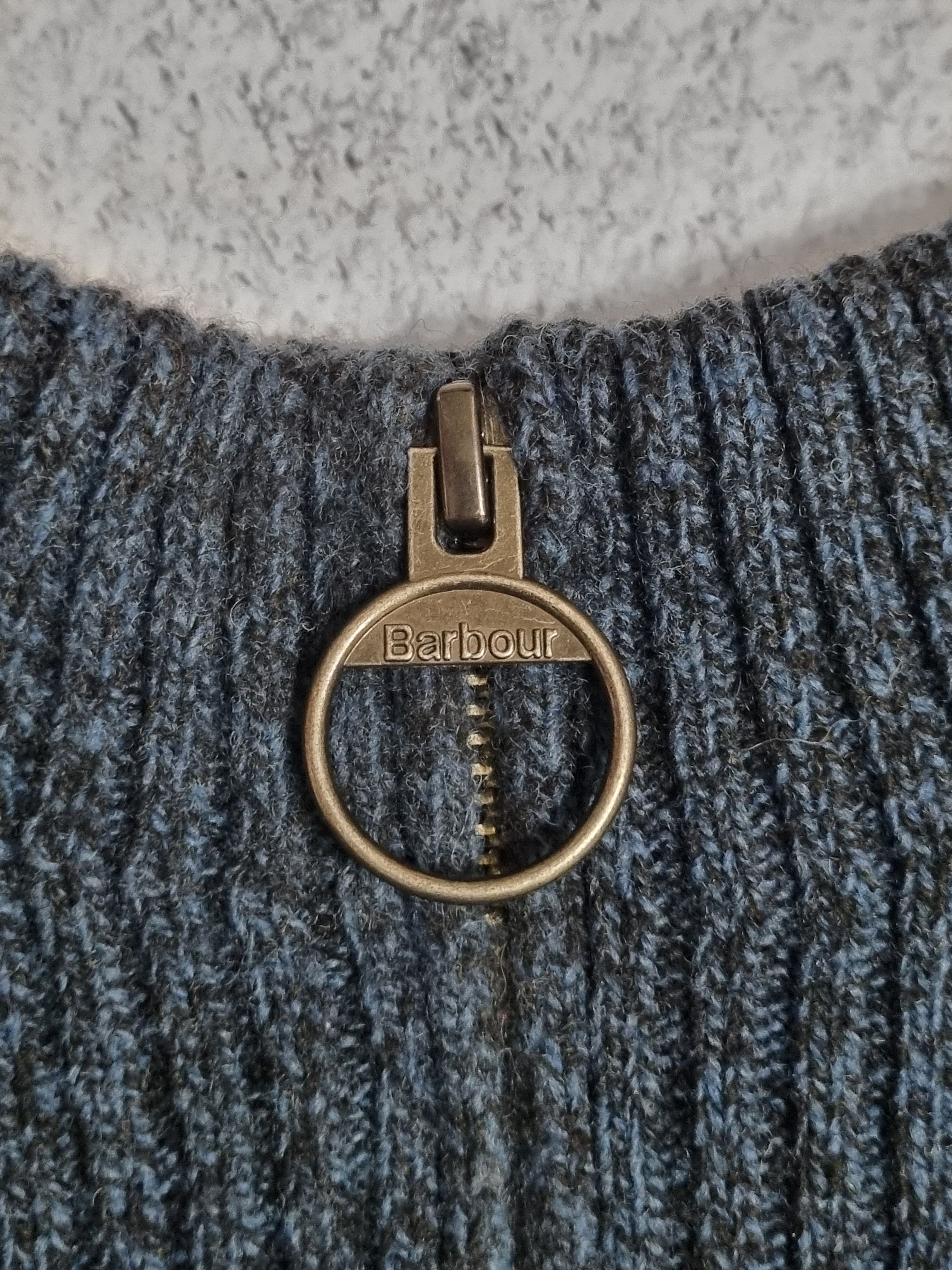 Barbour × Designer Barbour Wool Knit 1/3 Sweater Size US XL / EU 56 / 4 - 6 Thumbnail