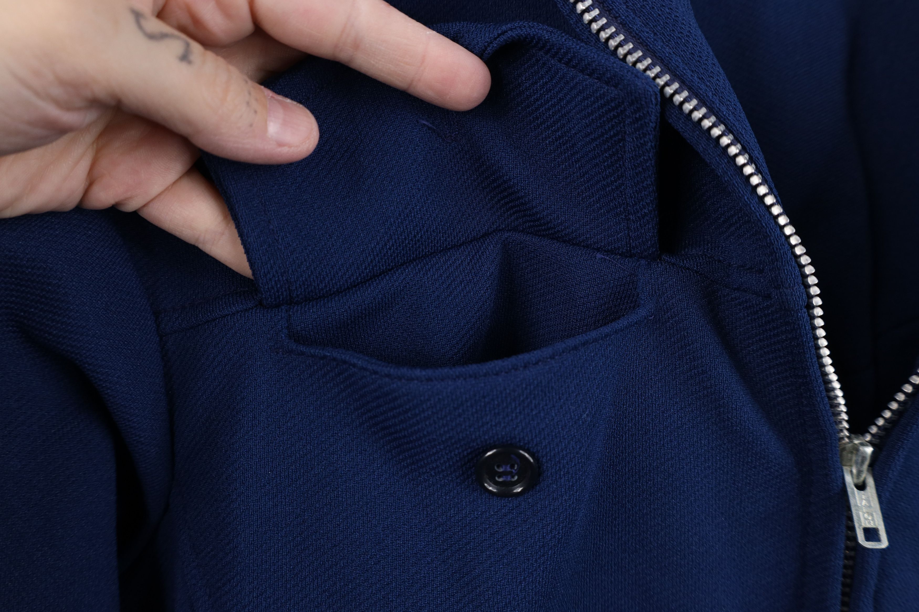 Vintage Vintage 50s 60s Streetwear Collared Bomber Jacket USA Size US L / EU 52-54 / 3 - 7 Thumbnail
