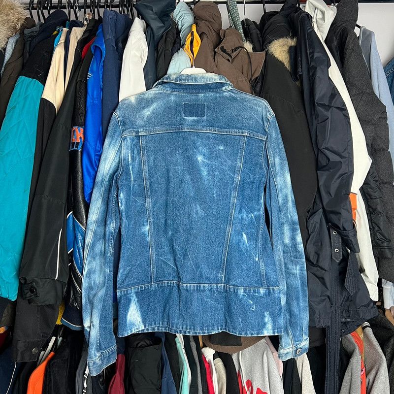 Helmut Lang × Vintage denim jacket Helmut Lang M rare Size M / US 6-8 / IT 42-44 - 2 Thumbnail