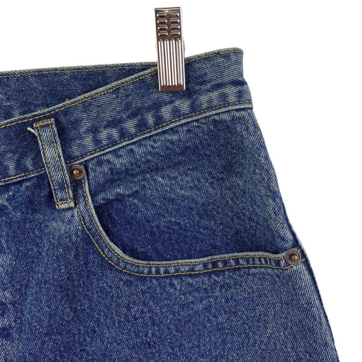 Calvin Klein × Vintage Vintage CALVIN KLEIN Straight cut blue jeans Size US 33 - 8 Thumbnail
