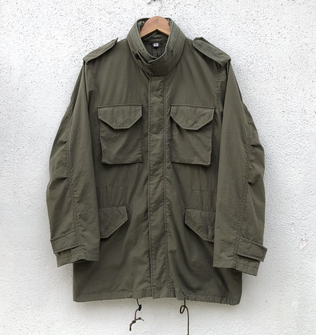 Uniqlo Uniqlo Japanese Brand Military M65 Field Nylon Jacket Size US M / EU 48-50 / 2 - 2 Thumbnail