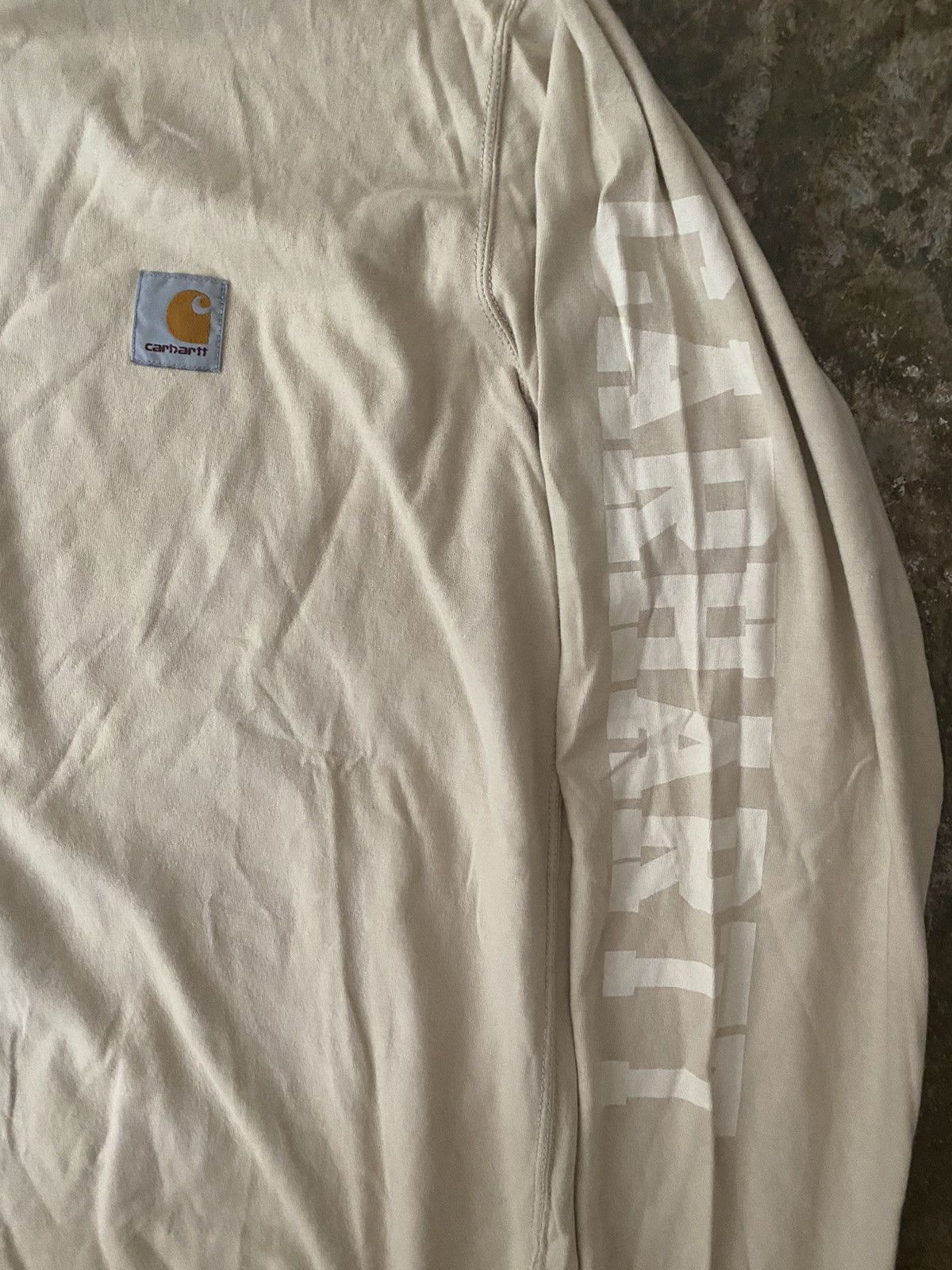 Carhartt × Junya Watanabe Junya Watanabe x Carhartt Long Sleeves Tee Wtaps Kapital CDG Size US L / EU 52-54 / 3 - 3 Thumbnail