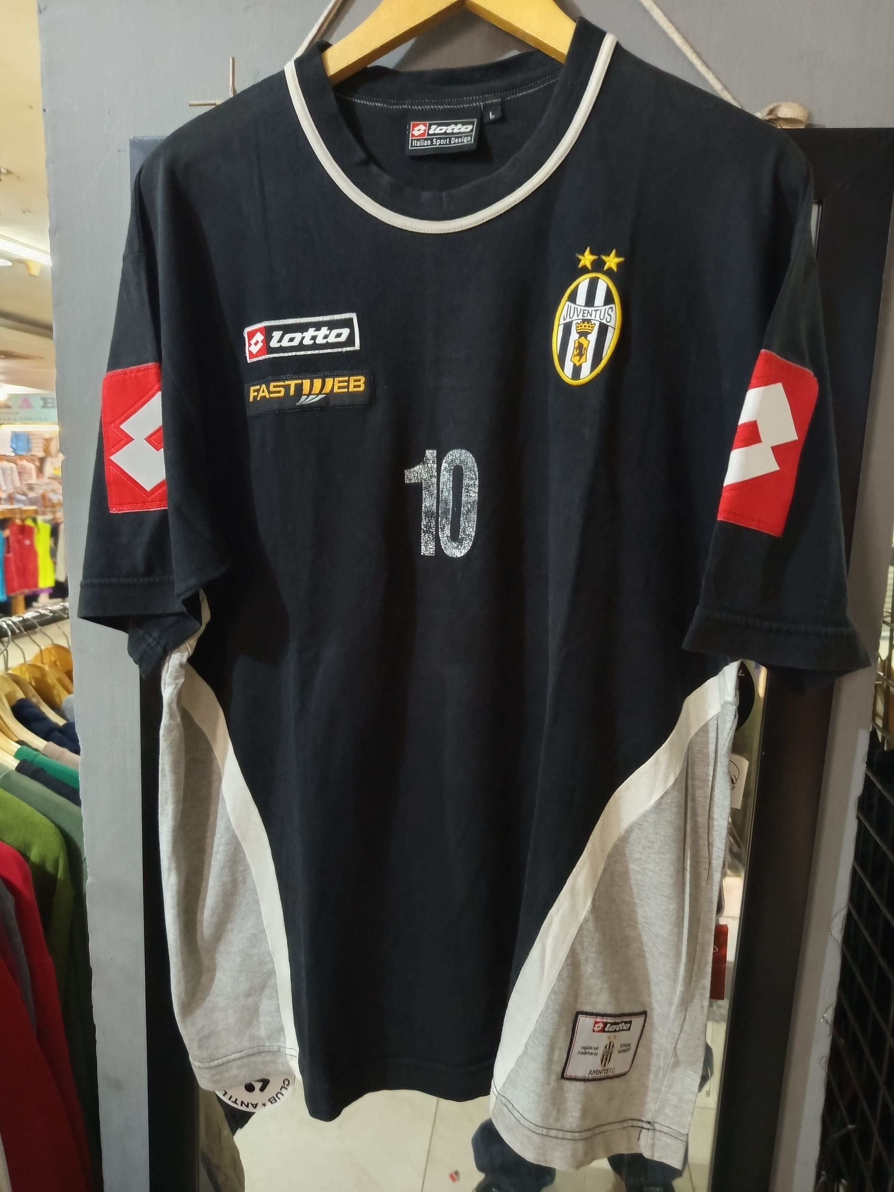 Vintage Y2K Del Piero Juventus T Shirt Size US L / EU 52-54 / 3 - 2 Thumbnail