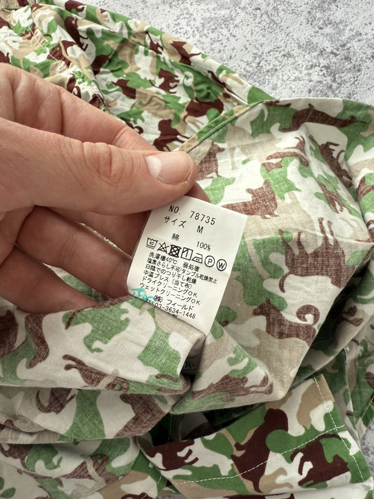 Japanese Brand Superior E.L Made in Japan 🇯🇵 Dogs Shirt Size US M / EU 48-50 / 2 - 8 Thumbnail