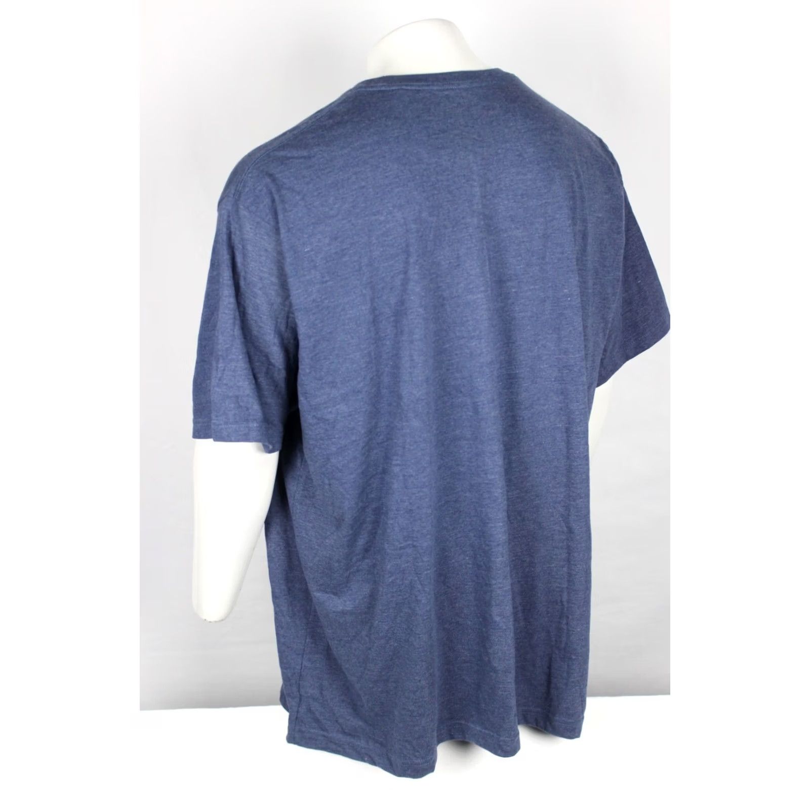 Vintage VINTAGE Fifth Sun Men's Recycle I Wore Shirt 5XL Heather Blue T-Shirt Short Sleeve Crew Neck Graphic Print Shirt Mens 5XL Blue Heather Size US XXL / EU 58 / 5 - 2 Thumbnail