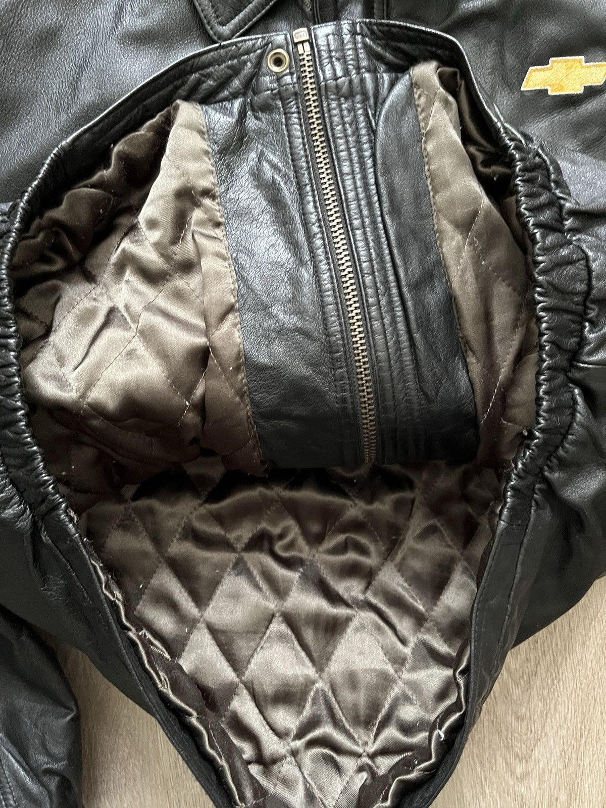 Chevrolet Vintage Chevy Leather Jacket Size US XL / EU 56 / 4 - 6 Thumbnail