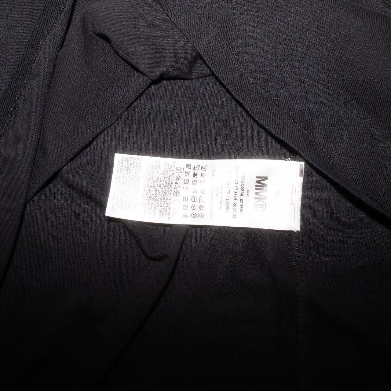 MM6 MM6 Maison Margiela Women's Black T-shirt Size S / US 4 / IT 40 - 7 Thumbnail