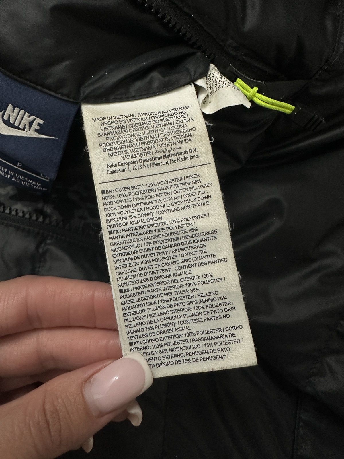 Japanese Brand double-sided down jacket nike Size S / US 4 / IT 40 - 11 Thumbnail