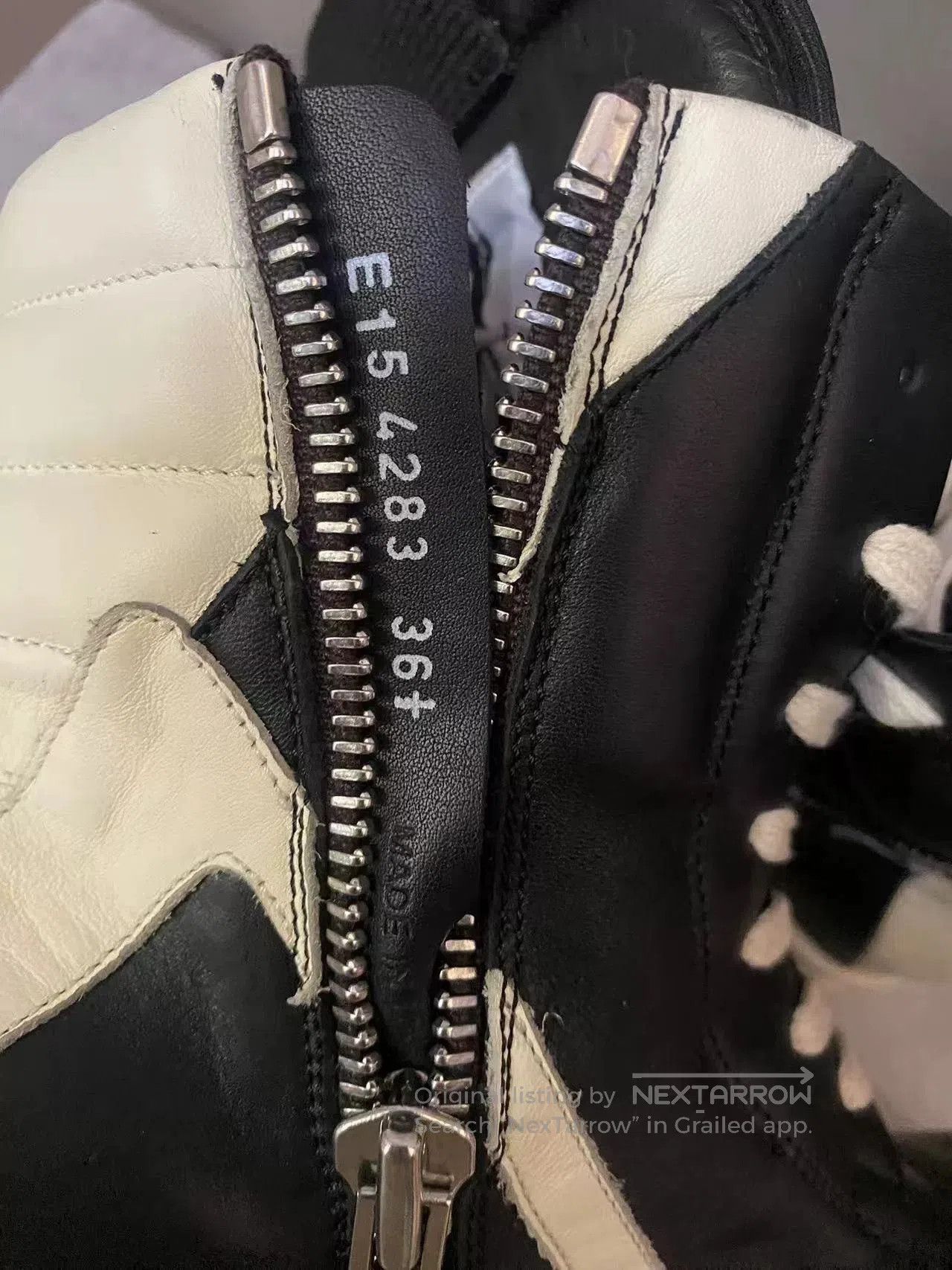 Rick Owens Rick Owens Leather Sneakers Size 36.5. Size US 6.5 / EU 39-40 - 6 Thumbnail