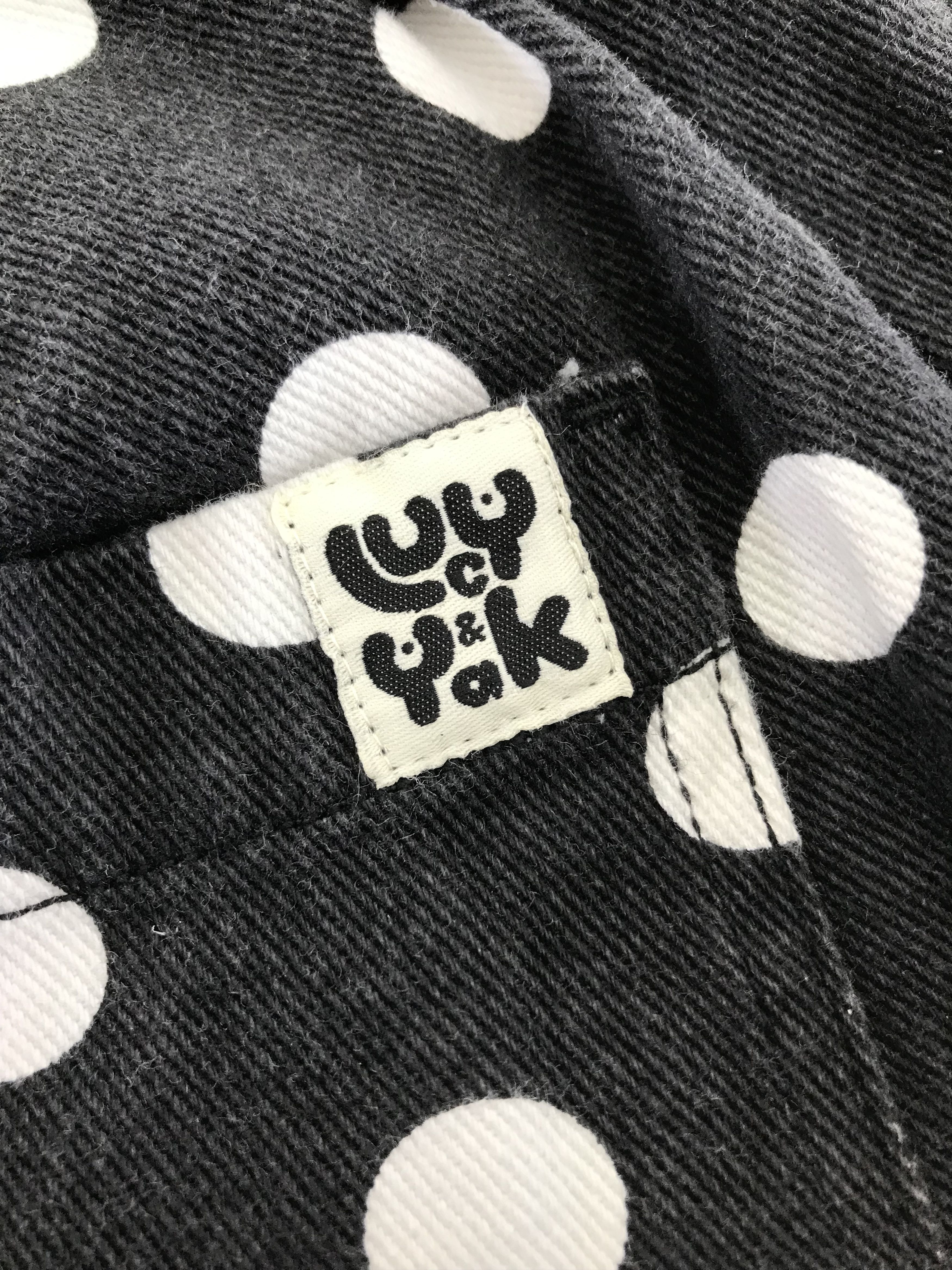 Japanese Brand Vintage Lucy & Yak Polkadot Crazy Baggy Jeans Size US 30 / EU 46 - 12 Thumbnail