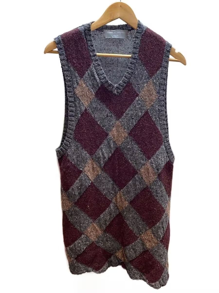 Comme des Garcons Homme 1997 Knit Vest Size US M / EU 48-50 / 2 - 1 Thumbnail