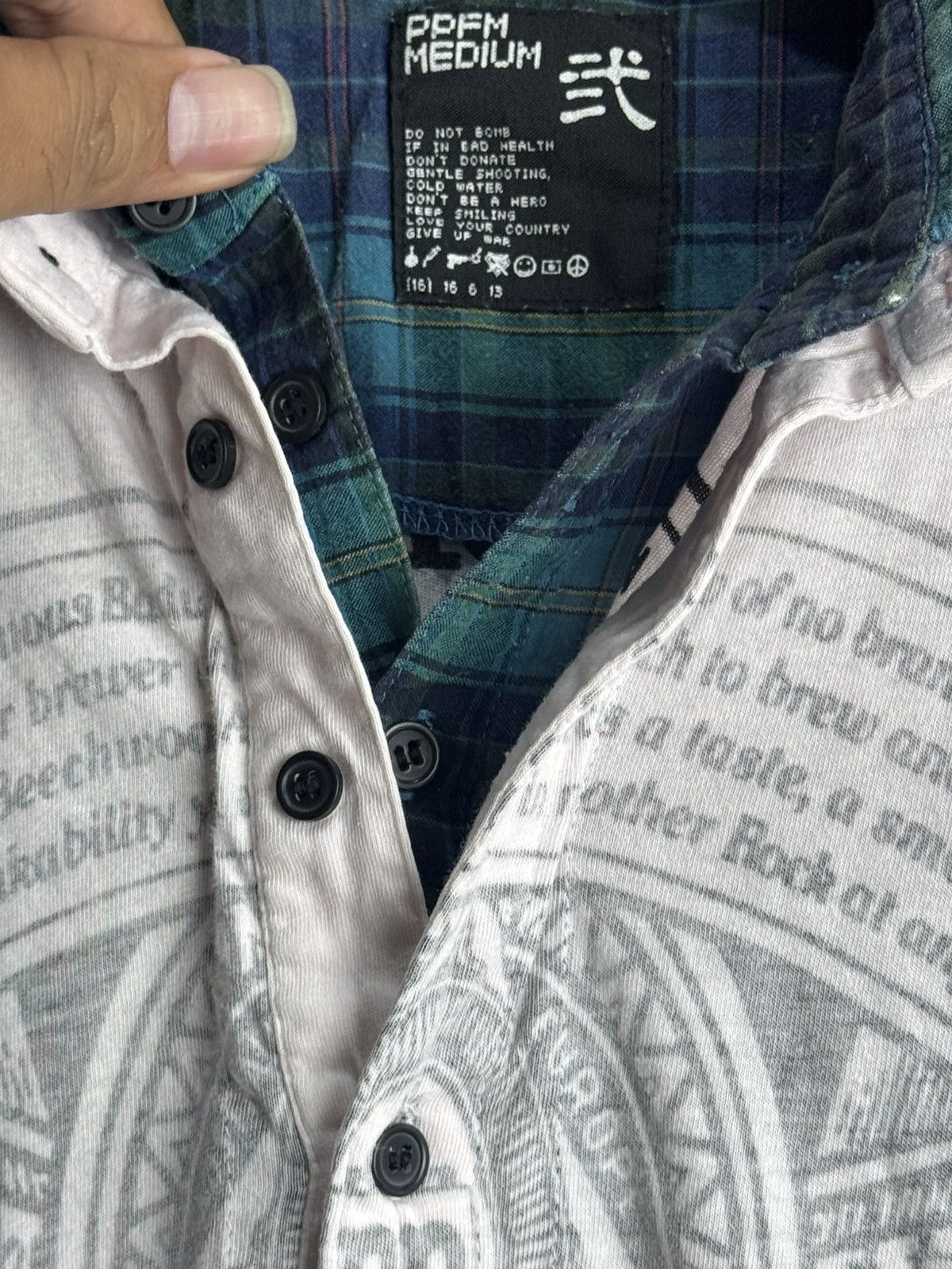 Japanese Brand × PPFM PPFM King Of Rock Double Layers Tees Size US M / EU 48-50 / 2 - 6 Thumbnail