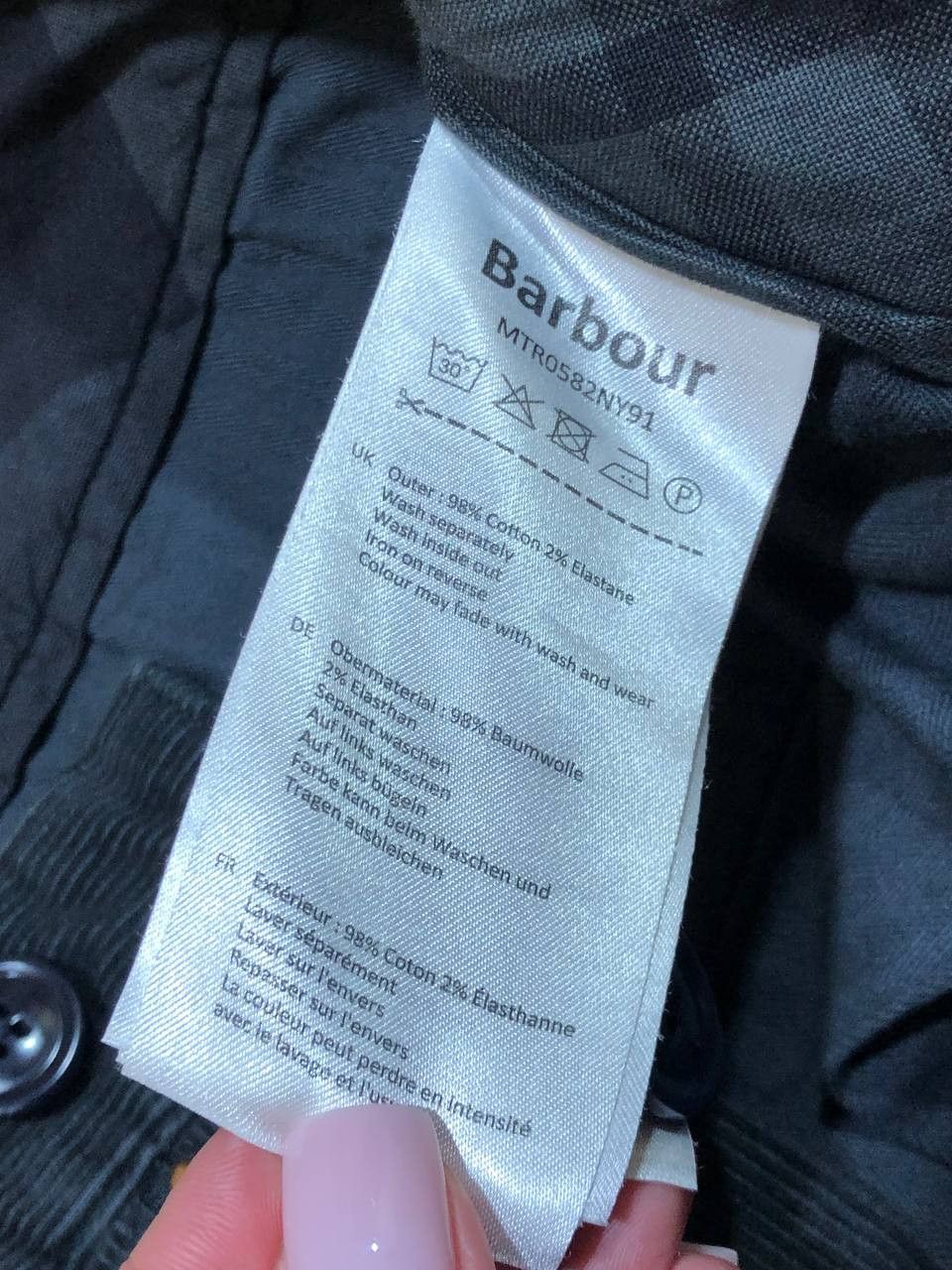 Barbour Barbour vintage luxury streetwear casual pants black Size US 32 / EU 48 - 5 Thumbnail